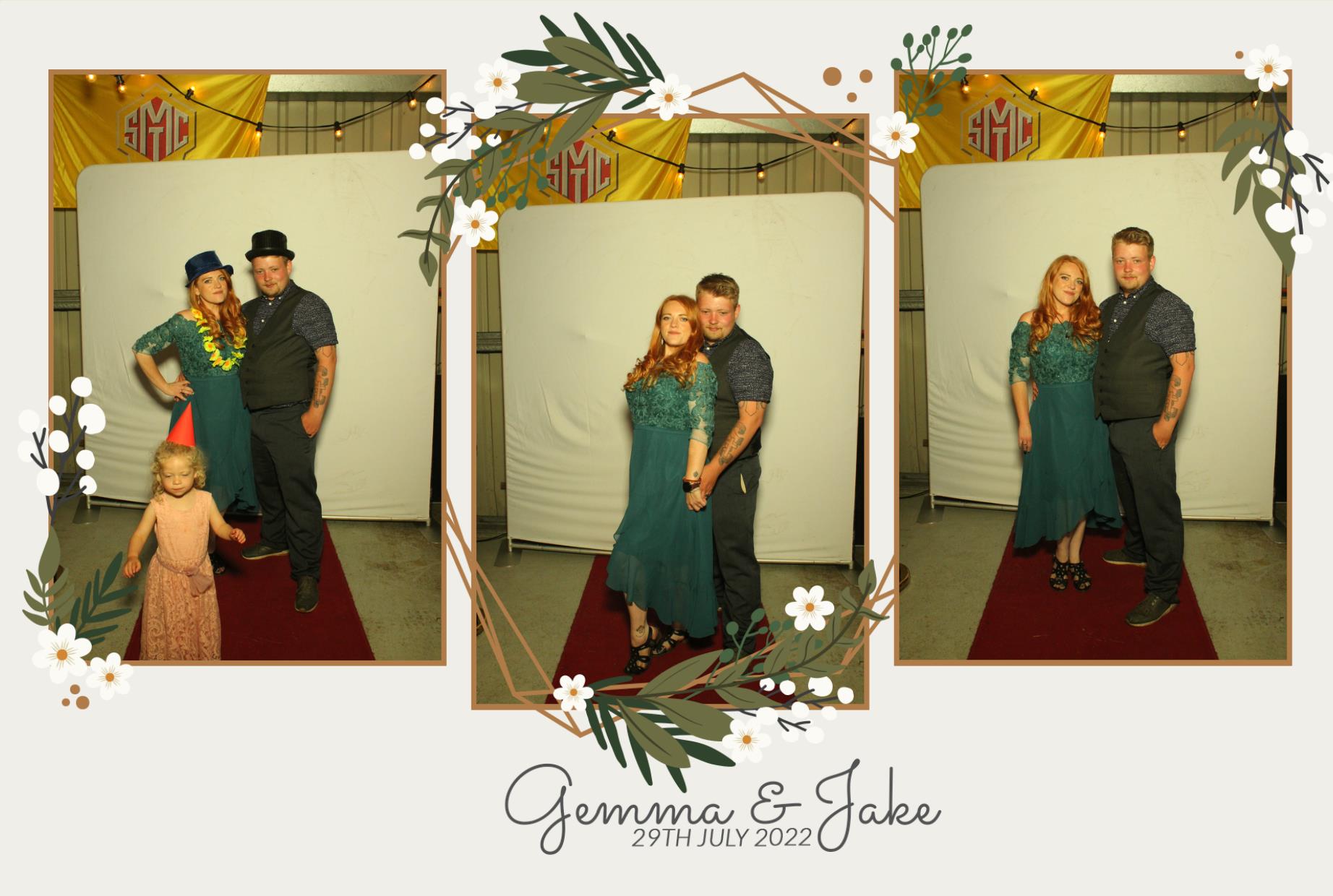 Gemma & Jake's Wedding  | View more photos from the event at gallery.myphotoboothexperience.co.uk/u/MyPhotoBoothExperienceLtd/Gemma-Jakes-Wedding