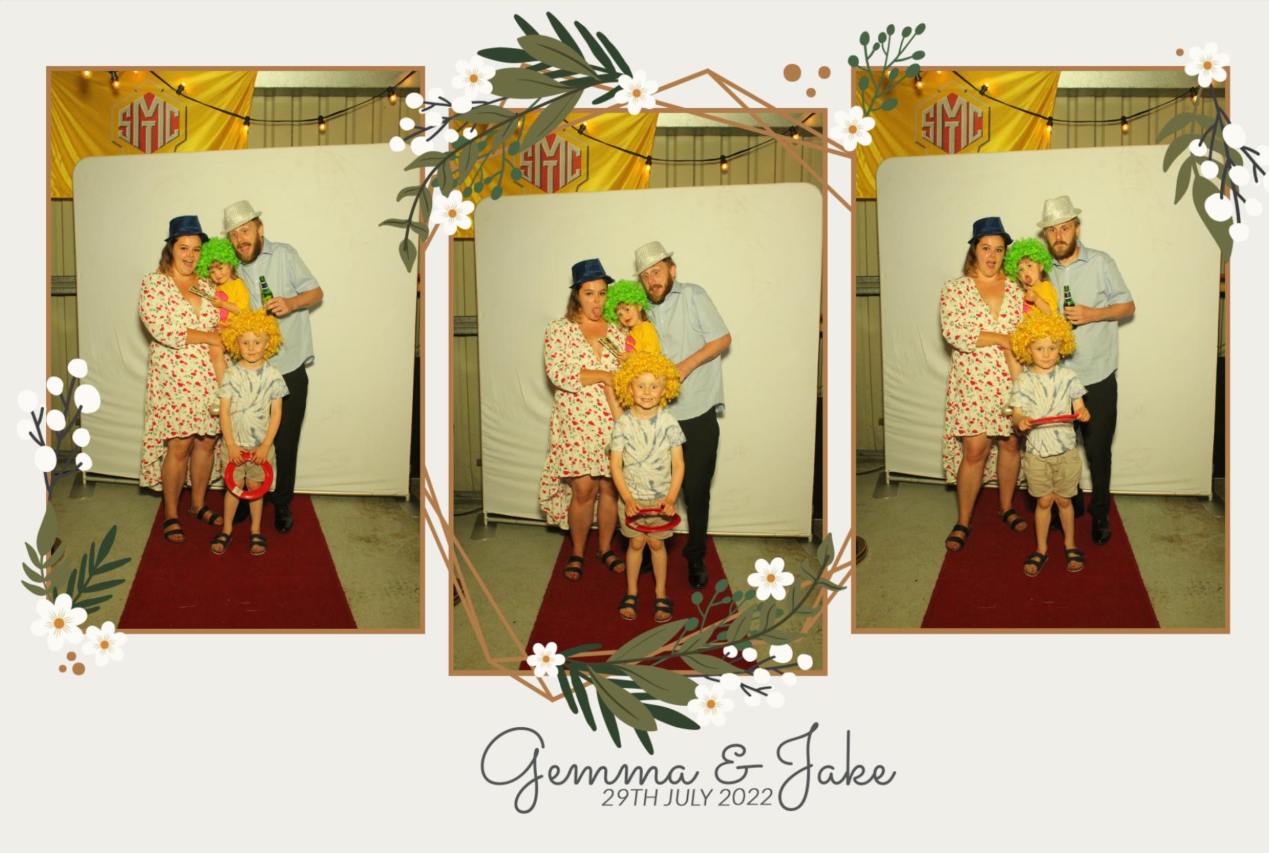 Gemma & Jake's Wedding  | View more photos from the event at gallery.myphotoboothexperience.co.uk/u/MyPhotoBoothExperienceLtd/Gemma-Jakes-Wedding