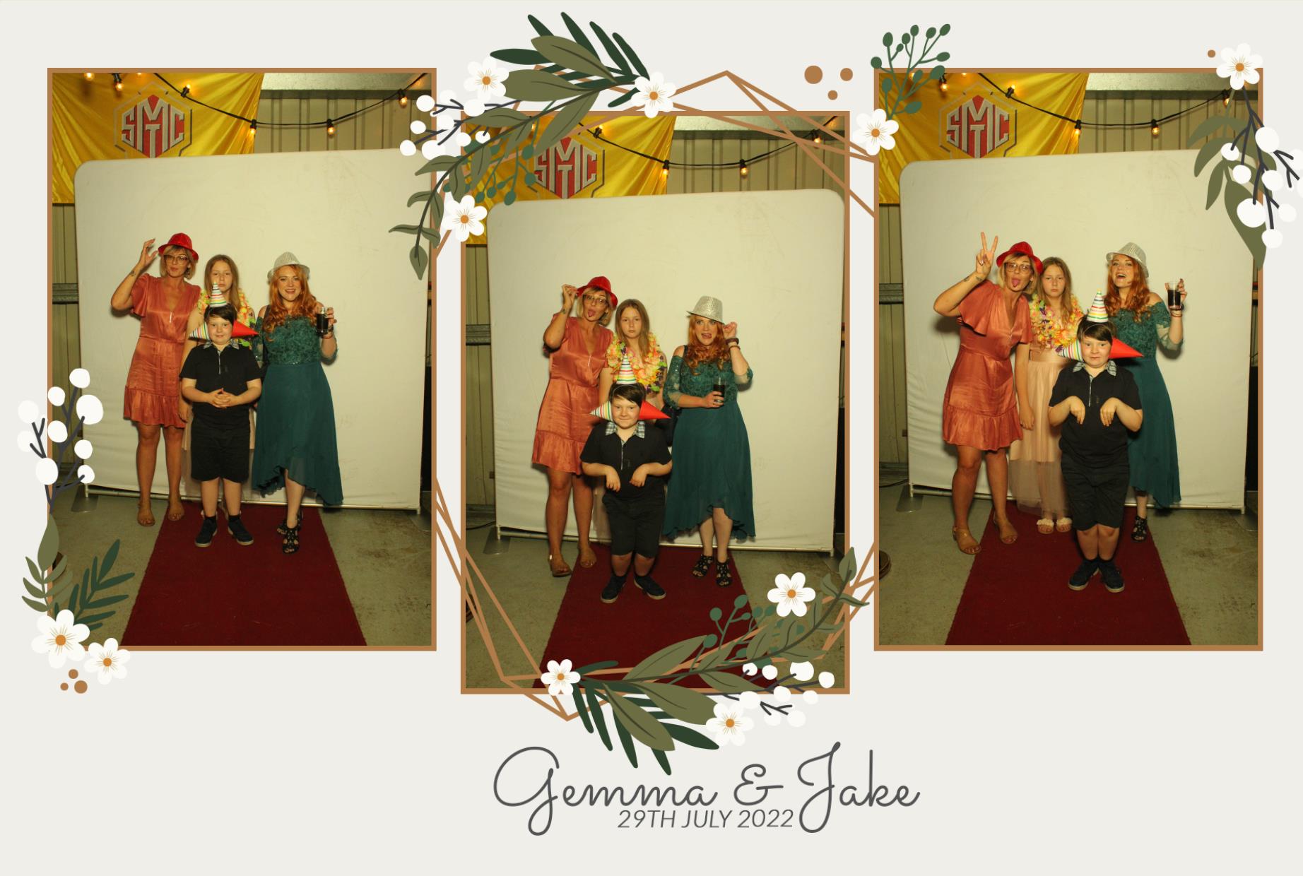 Gemma & Jake's Wedding  | View more photos from the event at gallery.myphotoboothexperience.co.uk/u/MyPhotoBoothExperienceLtd/Gemma-Jakes-Wedding