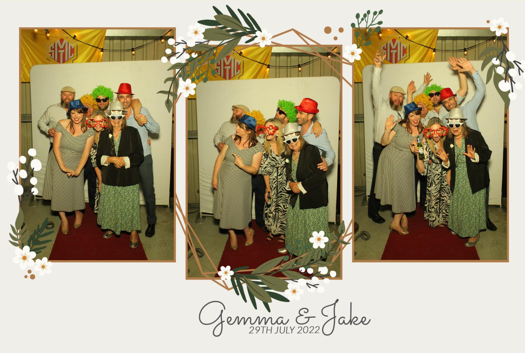 Gemma & Jake's Wedding  | View more photos from the event at gallery.myphotoboothexperience.co.uk/u/MyPhotoBoothExperienceLtd/Gemma-Jakes-Wedding