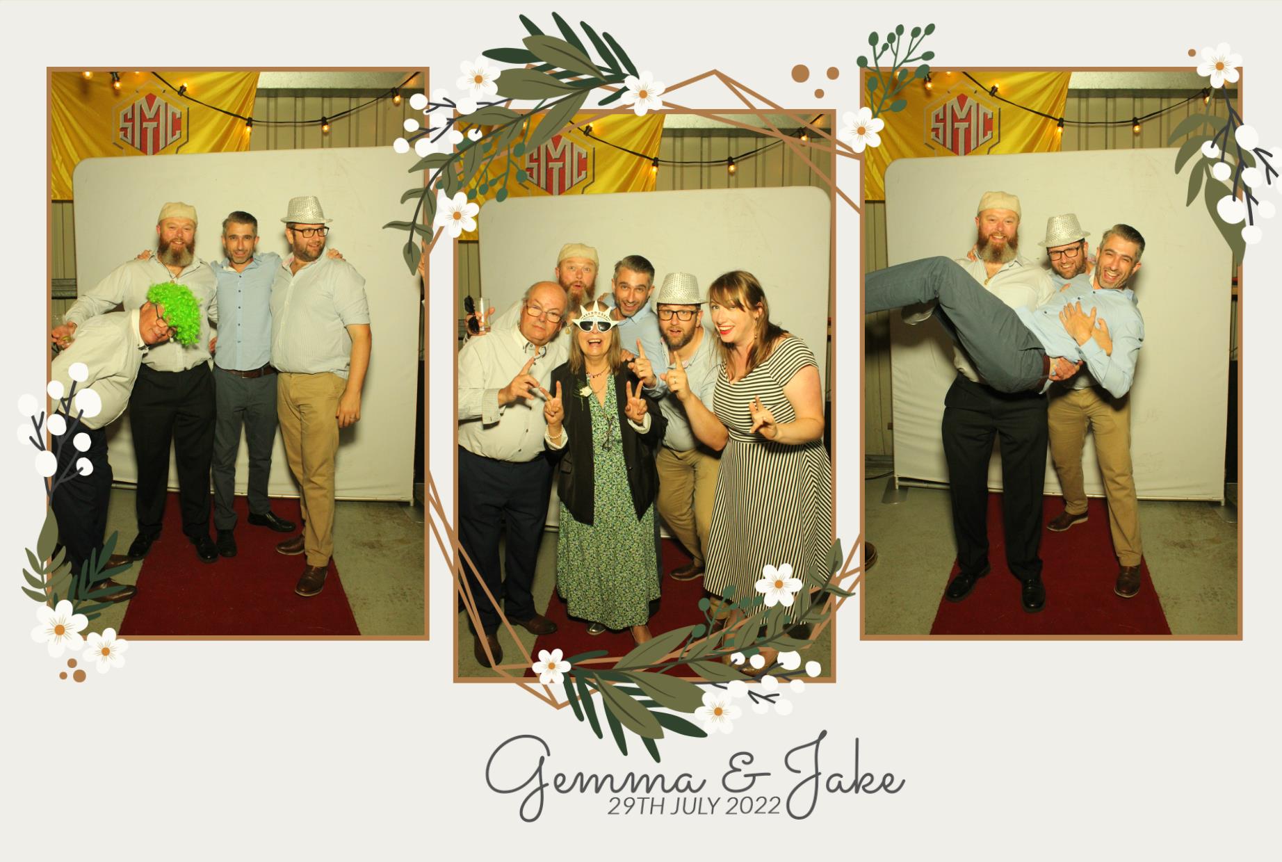 Gemma & Jake's Wedding  | View more photos from the event at gallery.myphotoboothexperience.co.uk/u/MyPhotoBoothExperienceLtd/Gemma-Jakes-Wedding