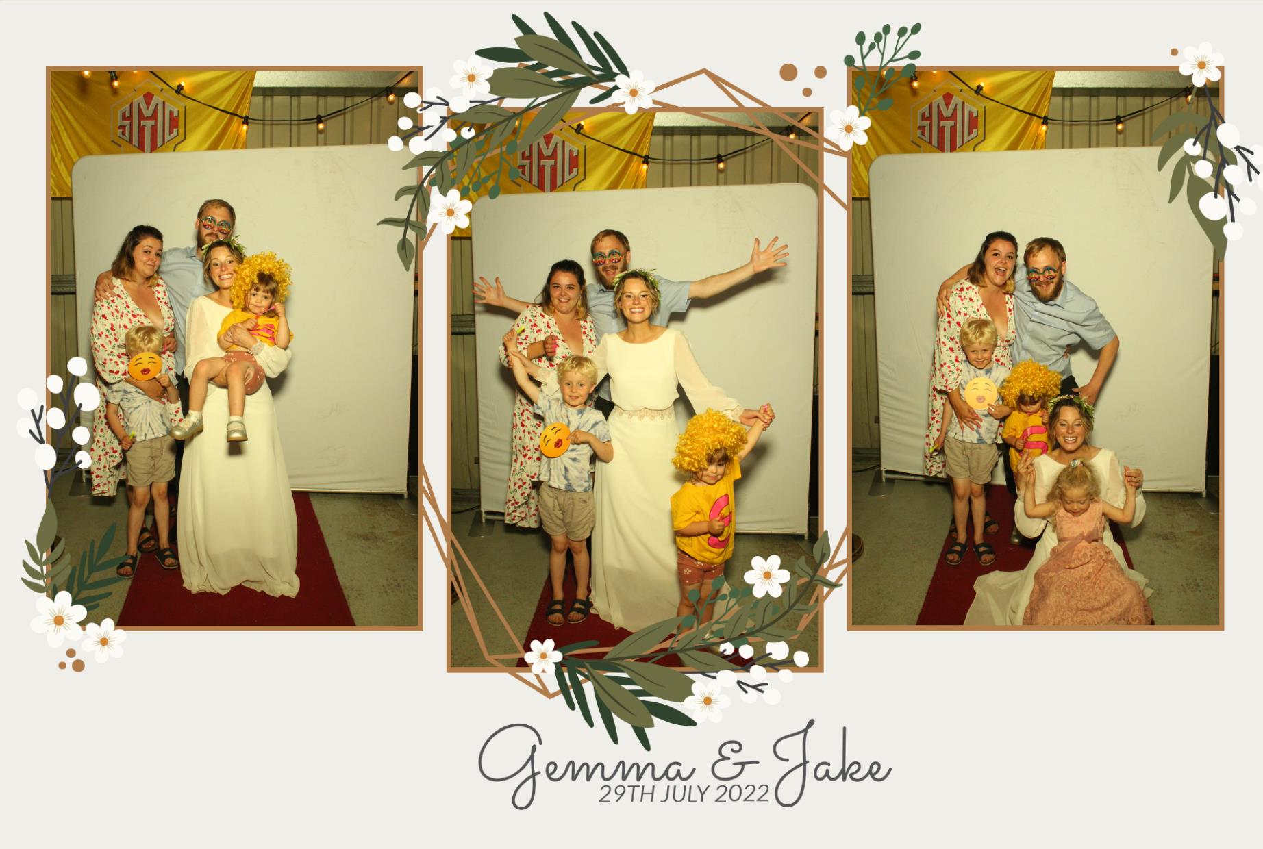 Gemma & Jake's Wedding  | View more photos from the event at gallery.myphotoboothexperience.co.uk/u/MyPhotoBoothExperienceLtd/Gemma-Jakes-Wedding