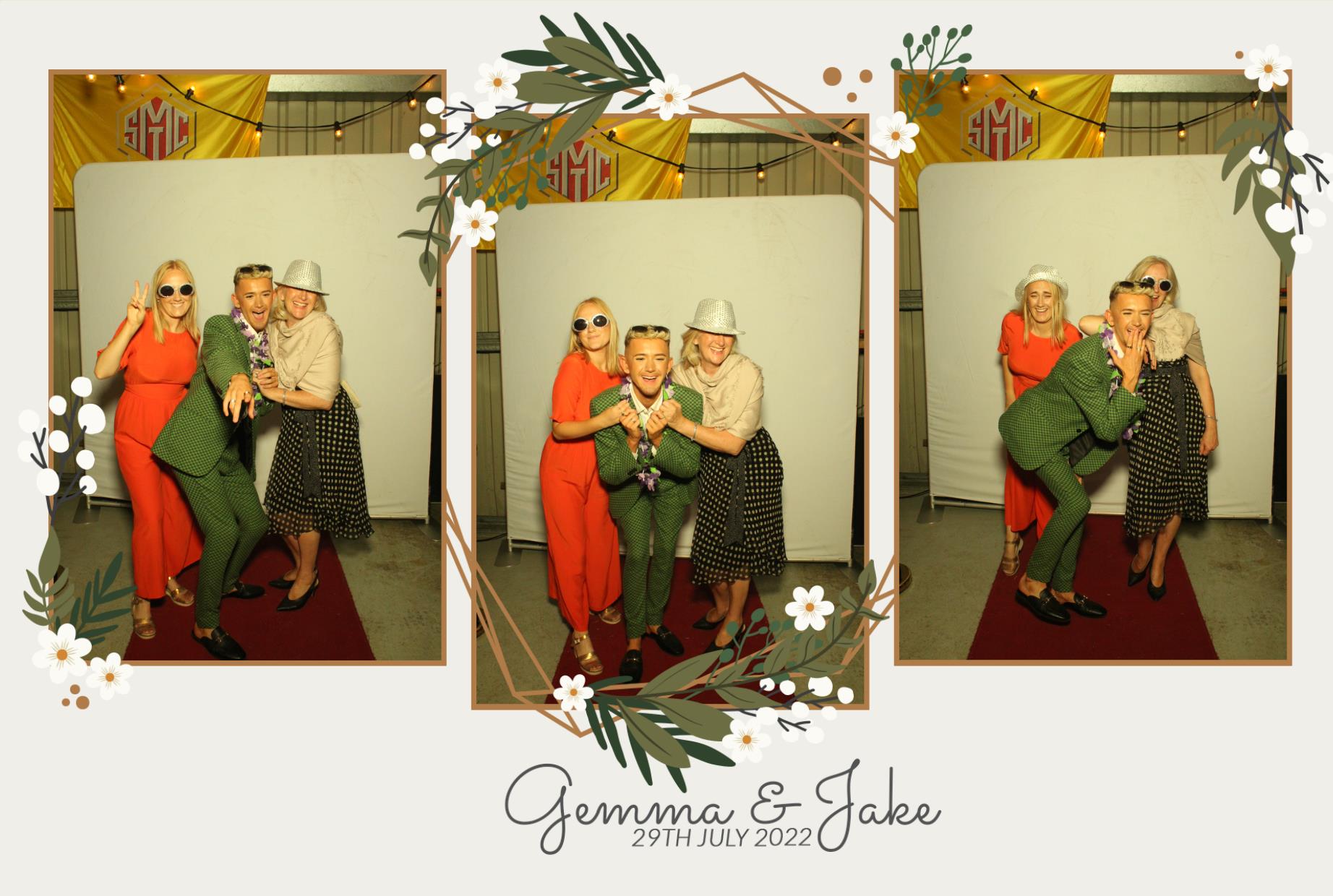 Gemma & Jake's Wedding  | View more photos from the event at gallery.myphotoboothexperience.co.uk/u/MyPhotoBoothExperienceLtd/Gemma-Jakes-Wedding