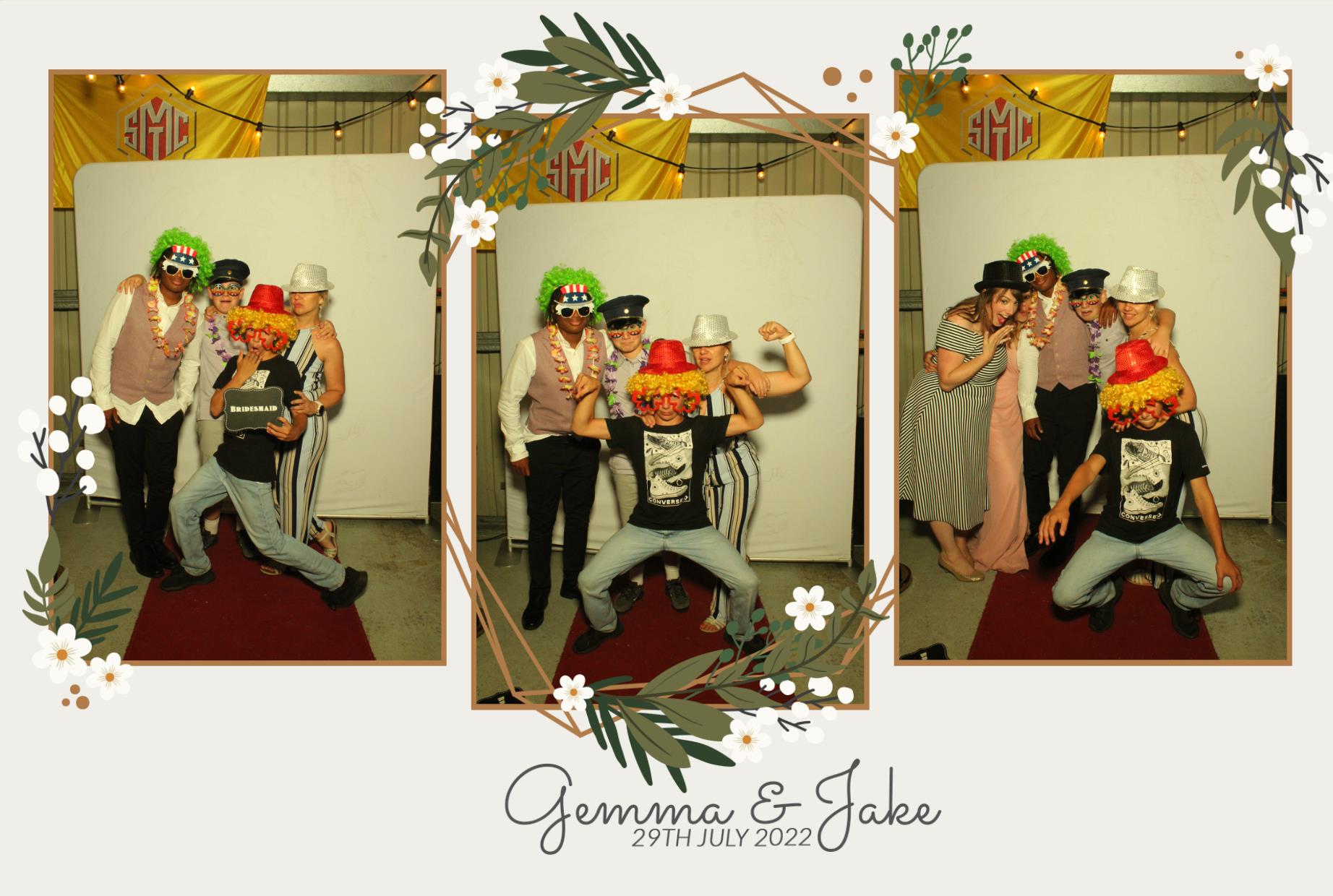 Gemma & Jake's Wedding  | View more photos from the event at gallery.myphotoboothexperience.co.uk/u/MyPhotoBoothExperienceLtd/Gemma-Jakes-Wedding