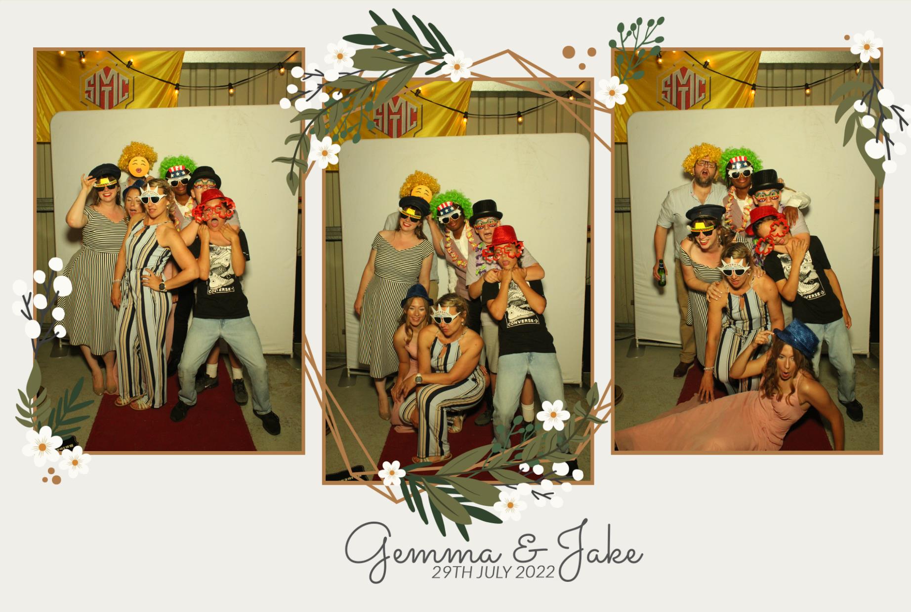 Gemma & Jake's Wedding  | View more photos from the event at gallery.myphotoboothexperience.co.uk/u/MyPhotoBoothExperienceLtd/Gemma-Jakes-Wedding
