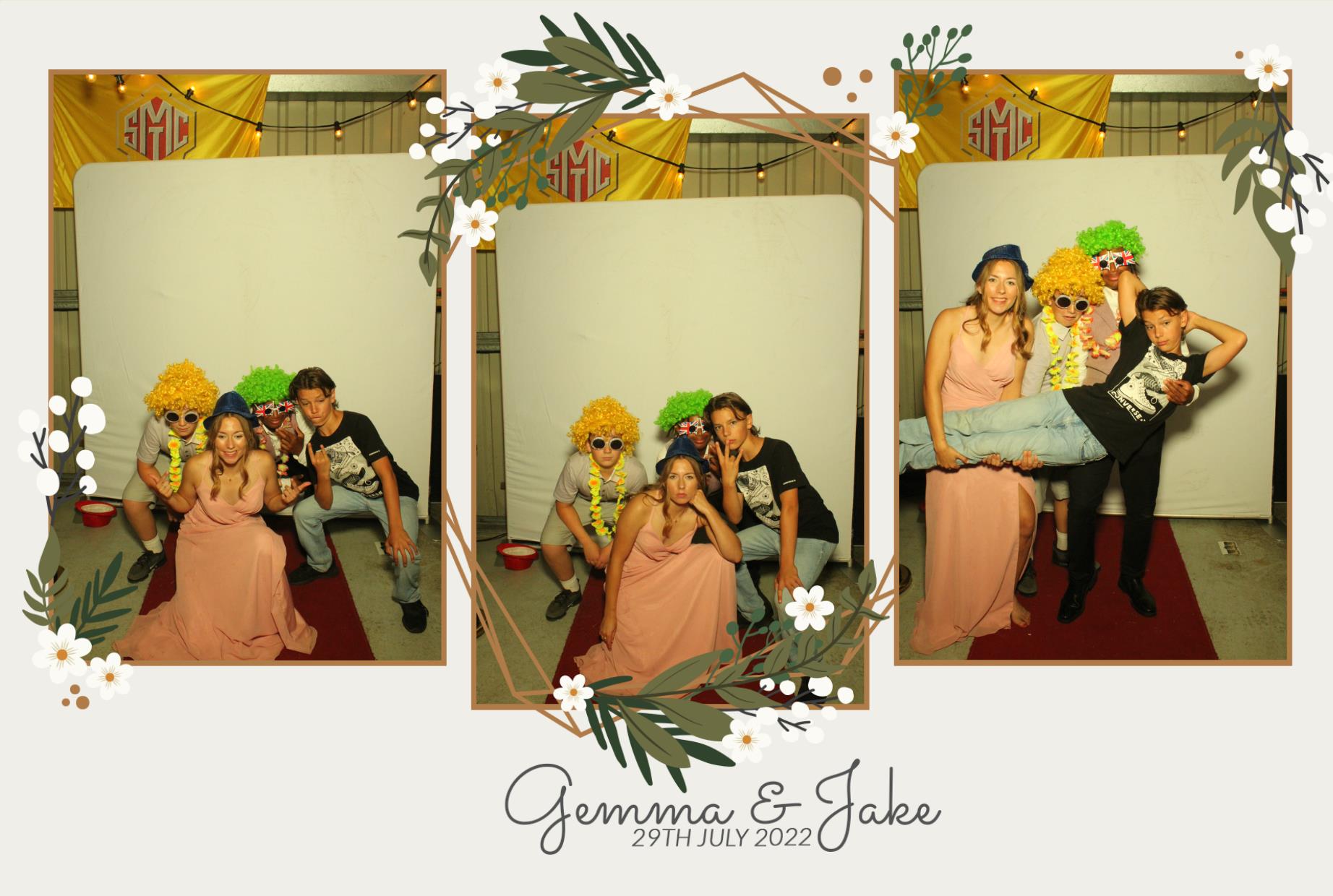 Gemma & Jake's Wedding  | View more photos from the event at gallery.myphotoboothexperience.co.uk/u/MyPhotoBoothExperienceLtd/Gemma-Jakes-Wedding