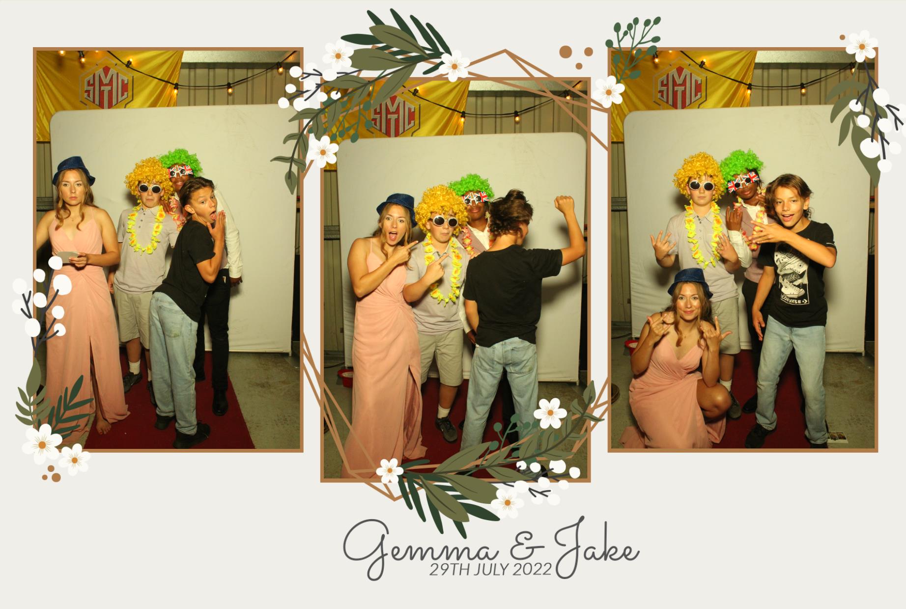 Gemma & Jake's Wedding  | View more photos from the event at gallery.myphotoboothexperience.co.uk/u/MyPhotoBoothExperienceLtd/Gemma-Jakes-Wedding