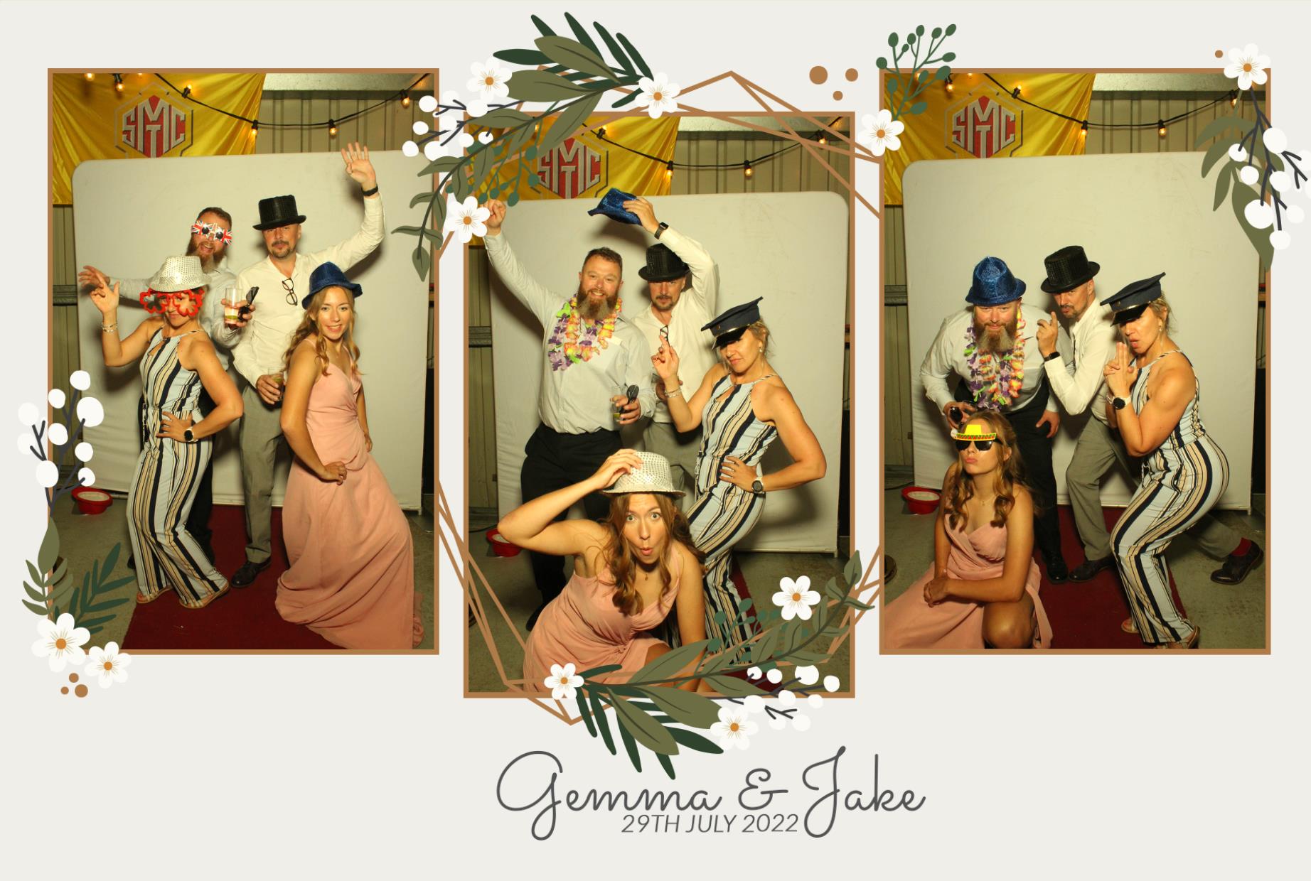 Gemma & Jake's Wedding  | View more photos from the event at gallery.myphotoboothexperience.co.uk/u/MyPhotoBoothExperienceLtd/Gemma-Jakes-Wedding