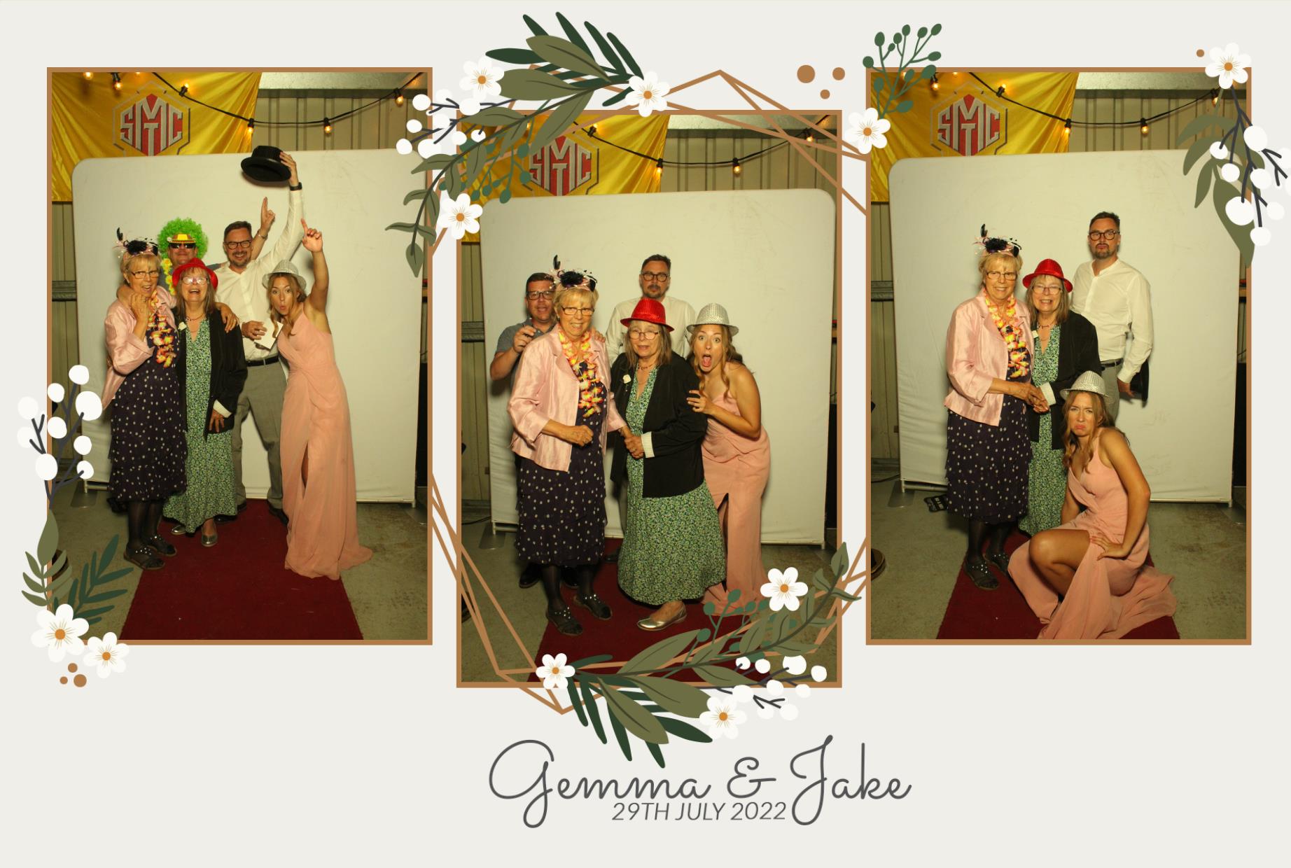 Gemma & Jake's Wedding  | View more photos from the event at gallery.myphotoboothexperience.co.uk/u/MyPhotoBoothExperienceLtd/Gemma-Jakes-Wedding