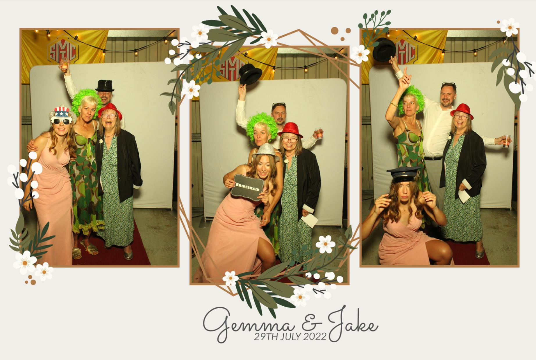 Gemma & Jake's Wedding  | View more photos from the event at gallery.myphotoboothexperience.co.uk/u/MyPhotoBoothExperienceLtd/Gemma-Jakes-Wedding