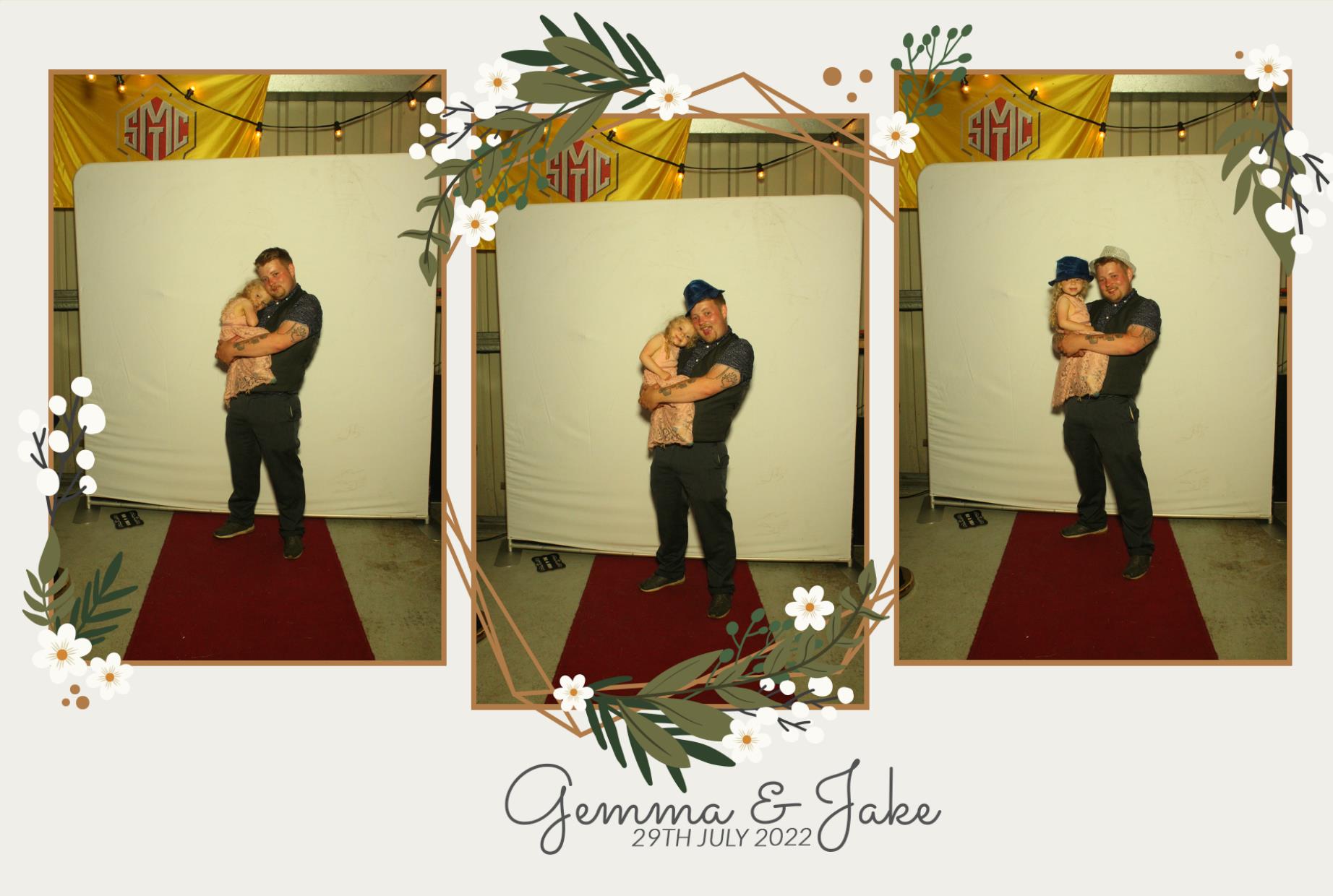 Gemma & Jake's Wedding  | View more photos from the event at gallery.myphotoboothexperience.co.uk/u/MyPhotoBoothExperienceLtd/Gemma-Jakes-Wedding