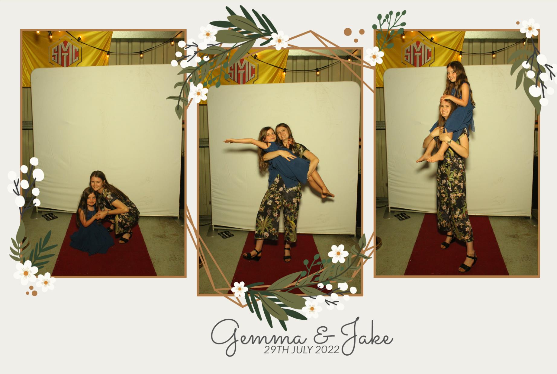 Gemma & Jake's Wedding  | View more photos from the event at gallery.myphotoboothexperience.co.uk/u/MyPhotoBoothExperienceLtd/Gemma-Jakes-Wedding