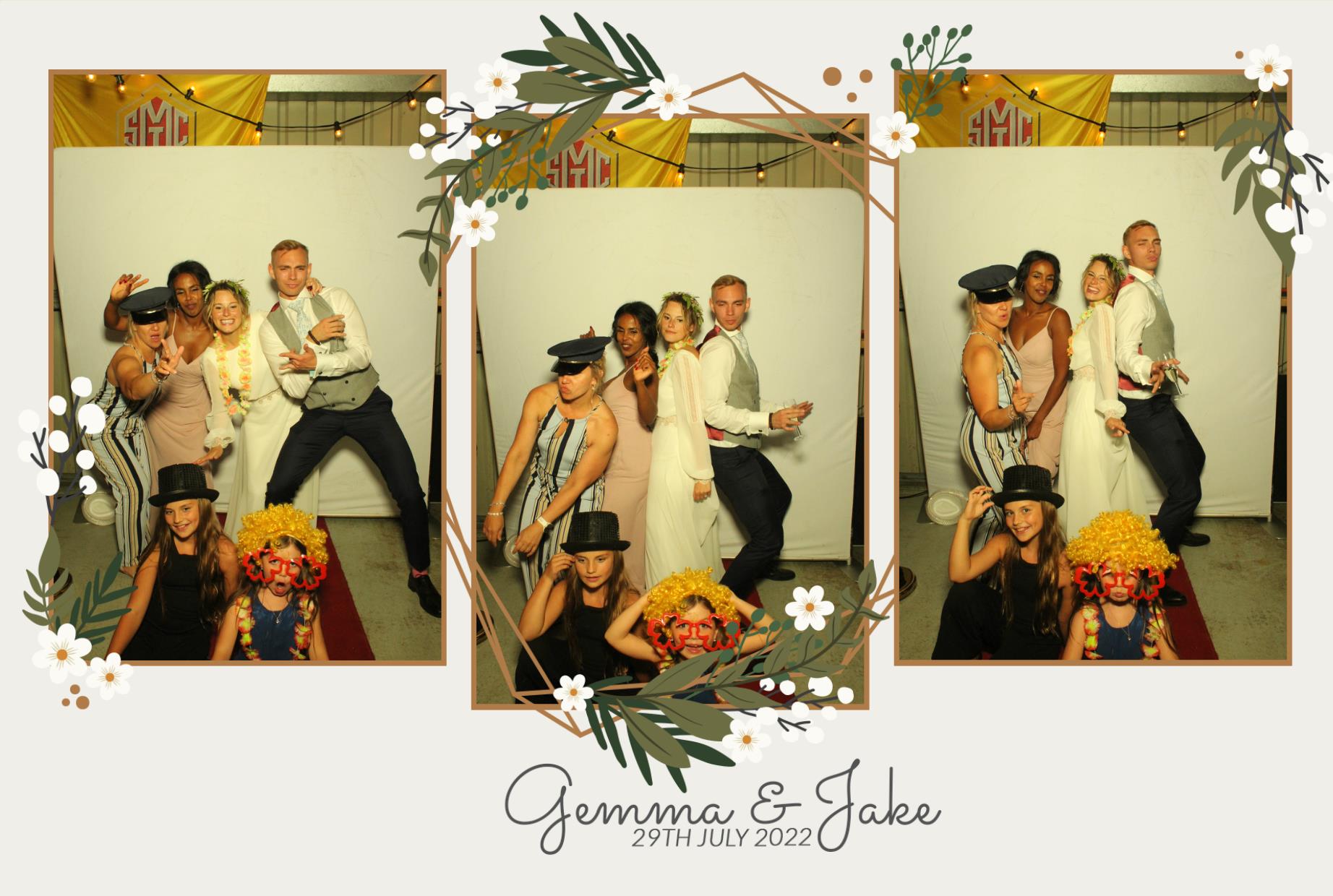 Gemma & Jake's Wedding  | View more photos from the event at gallery.myphotoboothexperience.co.uk/u/MyPhotoBoothExperienceLtd/Gemma-Jakes-Wedding