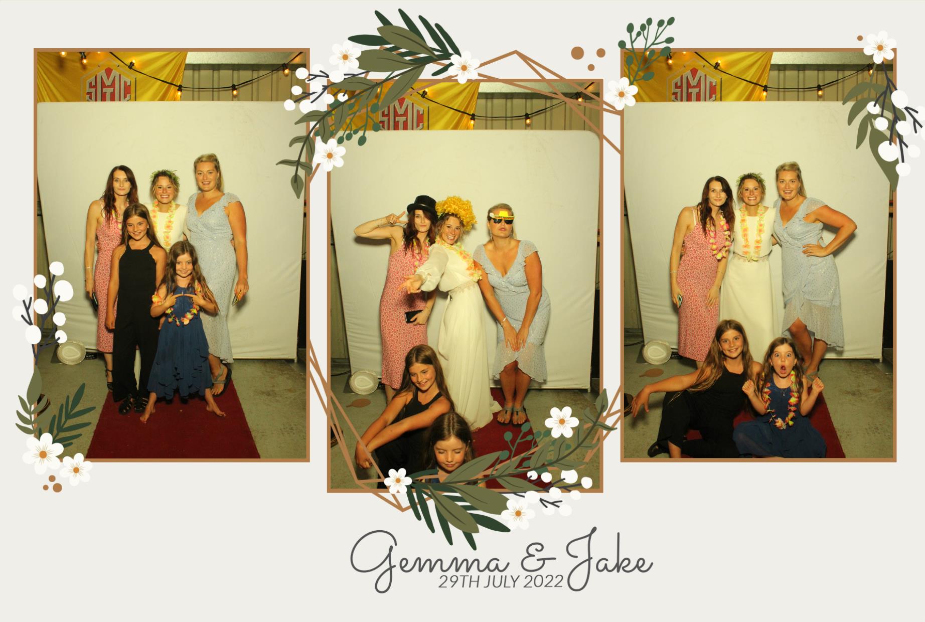 Gemma & Jake's Wedding  | View more photos from the event at gallery.myphotoboothexperience.co.uk/u/MyPhotoBoothExperienceLtd/Gemma-Jakes-Wedding