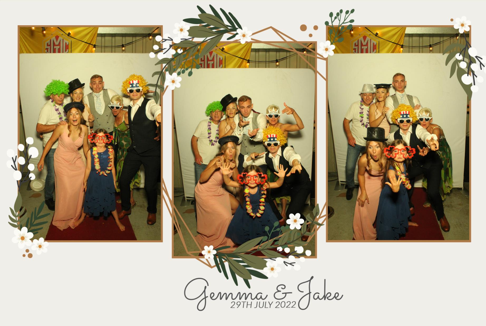 Gemma & Jake's Wedding  | View more photos from the event at gallery.myphotoboothexperience.co.uk/u/MyPhotoBoothExperienceLtd/Gemma-Jakes-Wedding