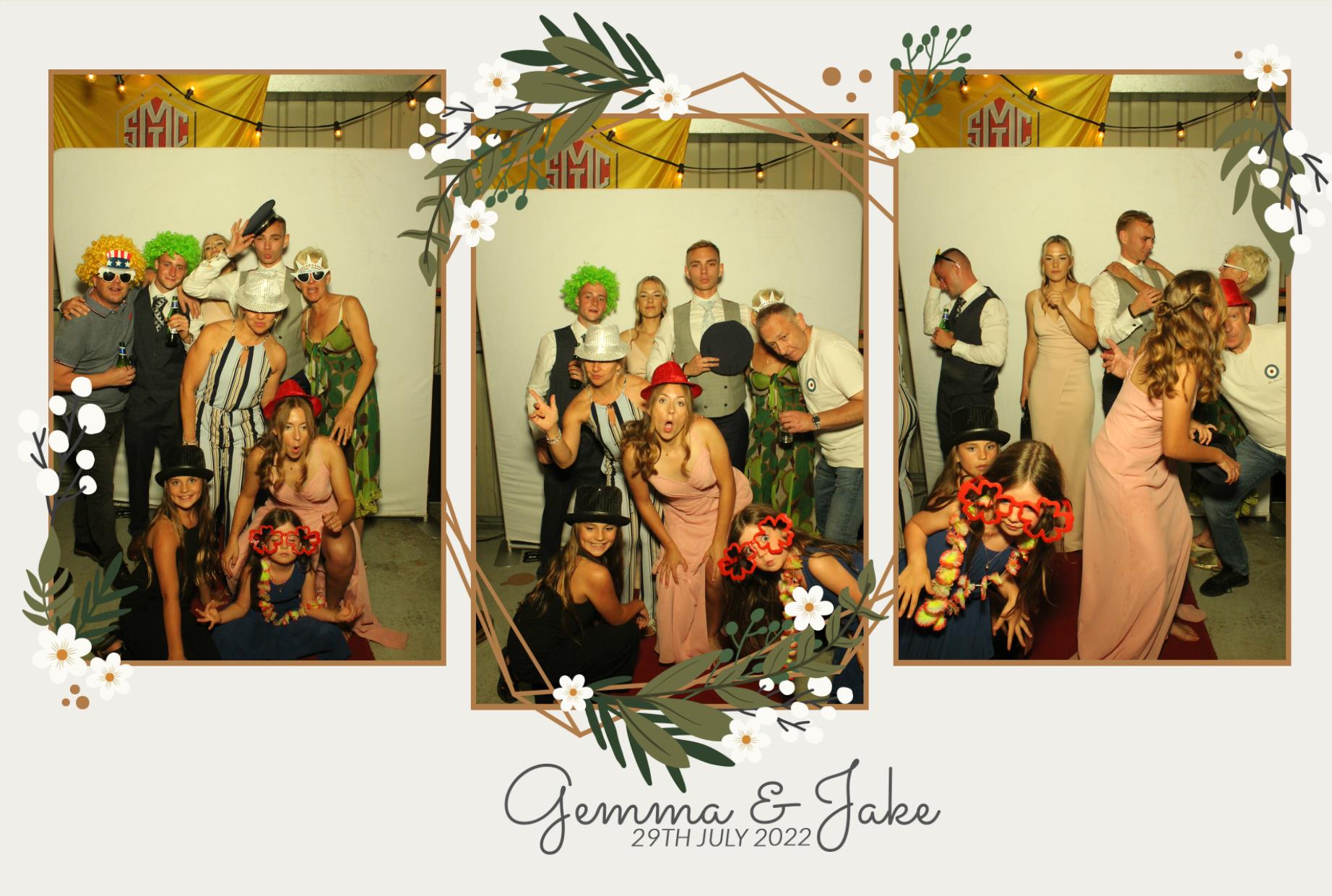 Gemma & Jake's Wedding  | View more photos from the event at gallery.myphotoboothexperience.co.uk/u/MyPhotoBoothExperienceLtd/Gemma-Jakes-Wedding