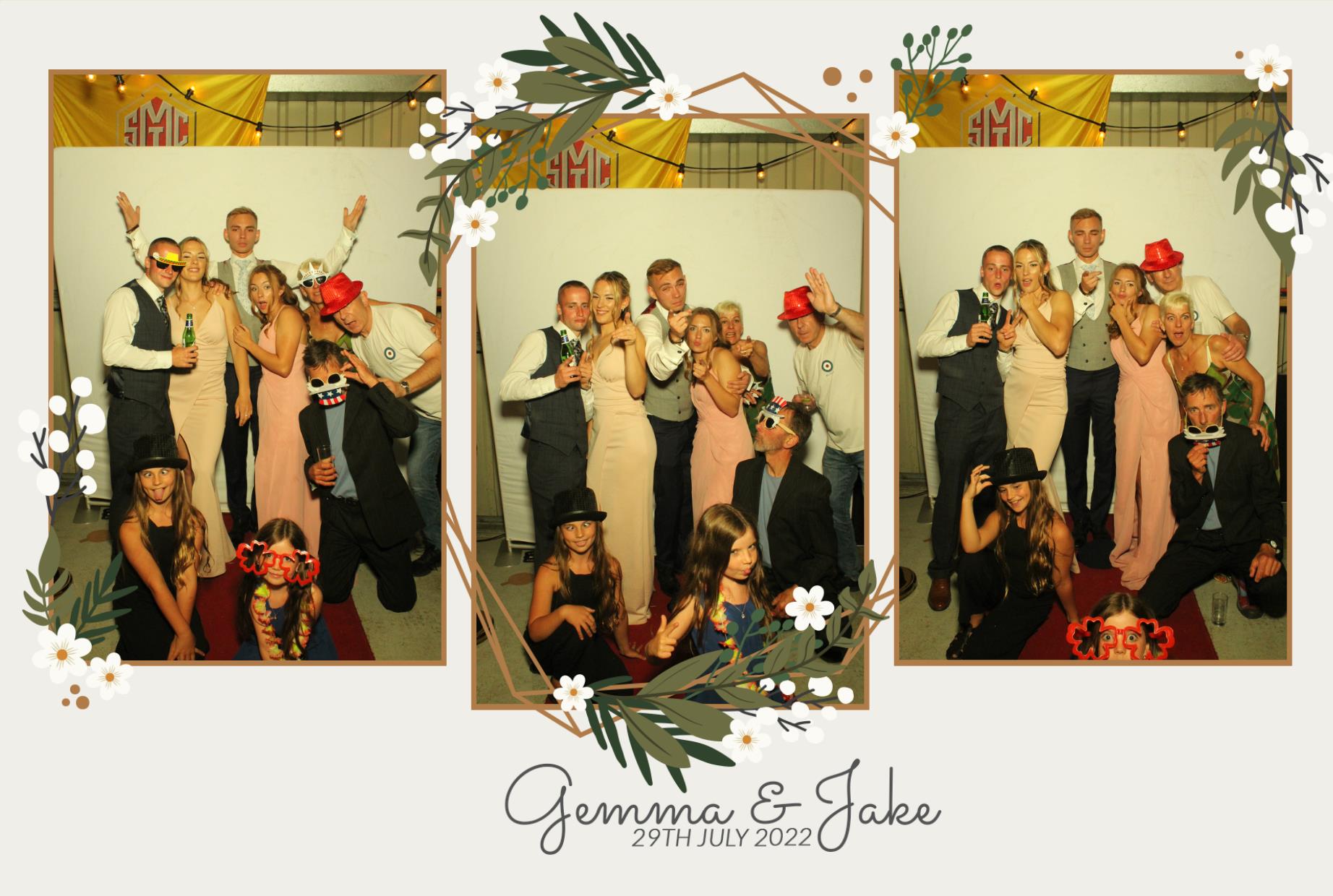 Gemma & Jake's Wedding  | View more photos from the event at gallery.myphotoboothexperience.co.uk/u/MyPhotoBoothExperienceLtd/Gemma-Jakes-Wedding