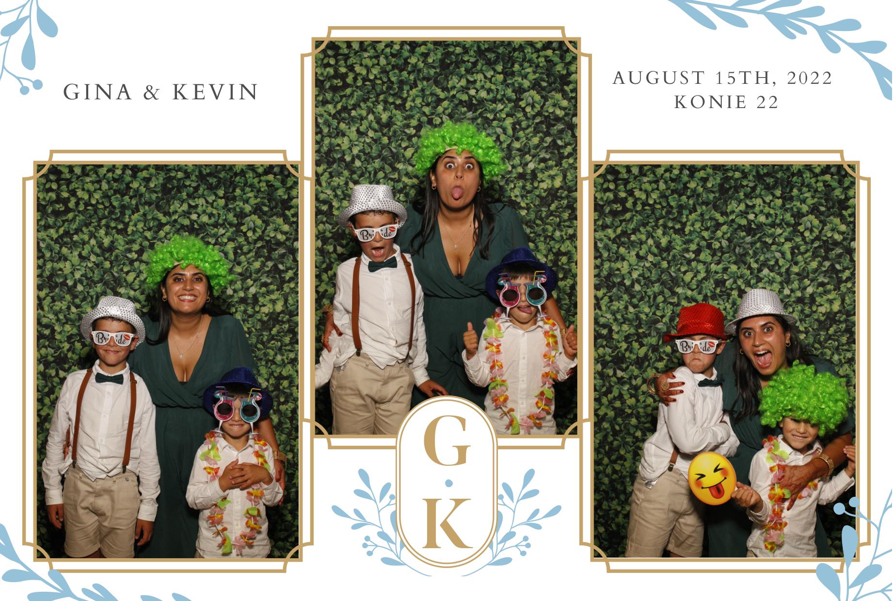 Gina & Kevin's Wedding (Konie22) | View more photos from the event at gallery.myphotoboothexperience.co.uk/u/MyPhotoBoothExperienceLtd/Gina-Kevins-Wedding-Konie22
