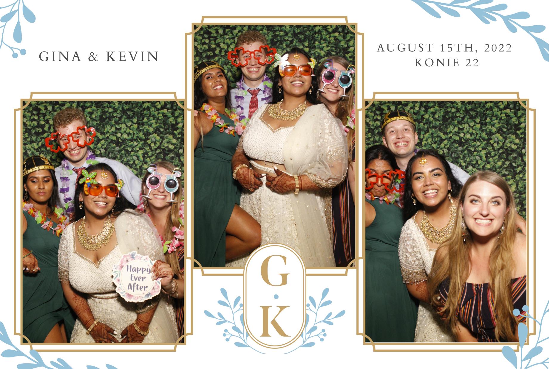 Gina & Kevin's Wedding (Konie22) | View more photos from the event at gallery.myphotoboothexperience.co.uk/u/MyPhotoBoothExperienceLtd/Gina-Kevins-Wedding-Konie22