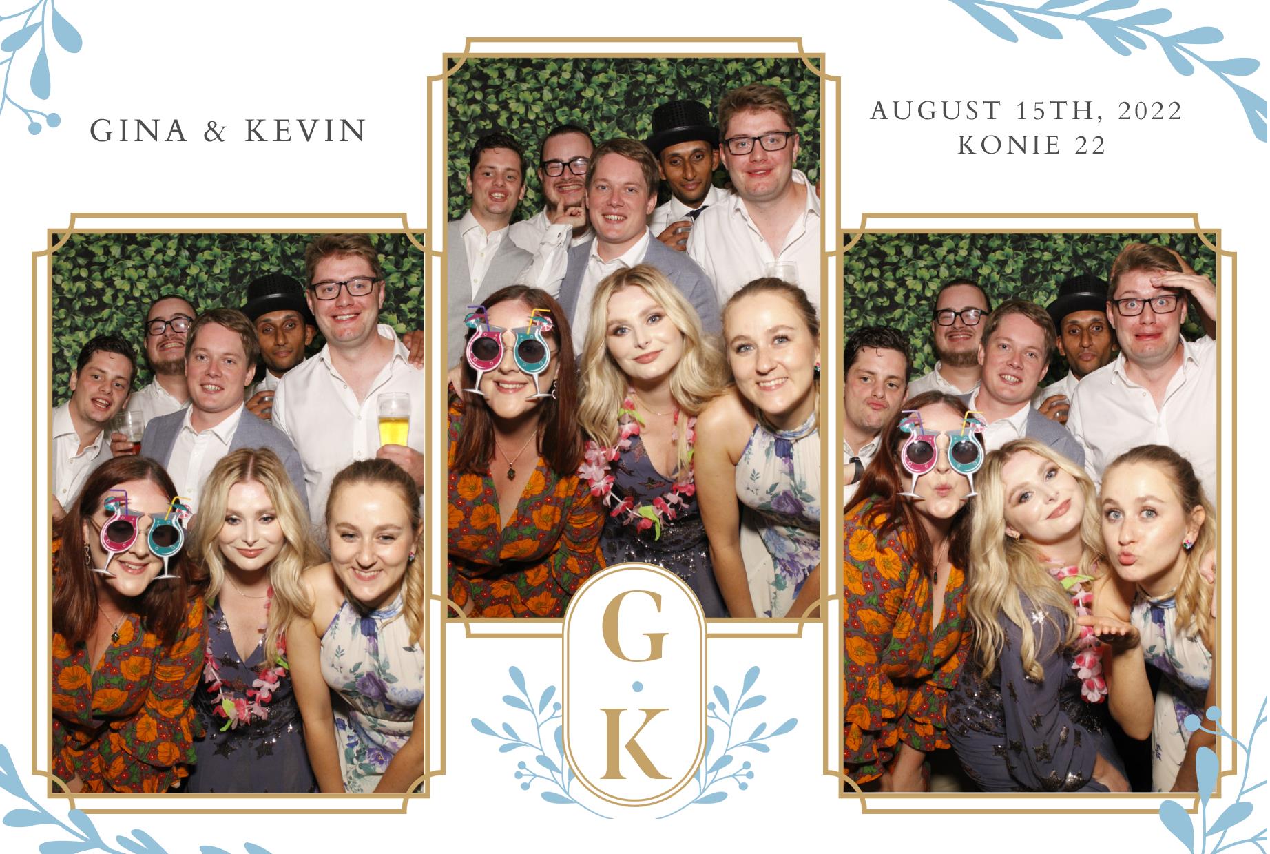 Gina & Kevin's Wedding (Konie22) | View more photos from the event at gallery.myphotoboothexperience.co.uk/u/MyPhotoBoothExperienceLtd/Gina-Kevins-Wedding-Konie22