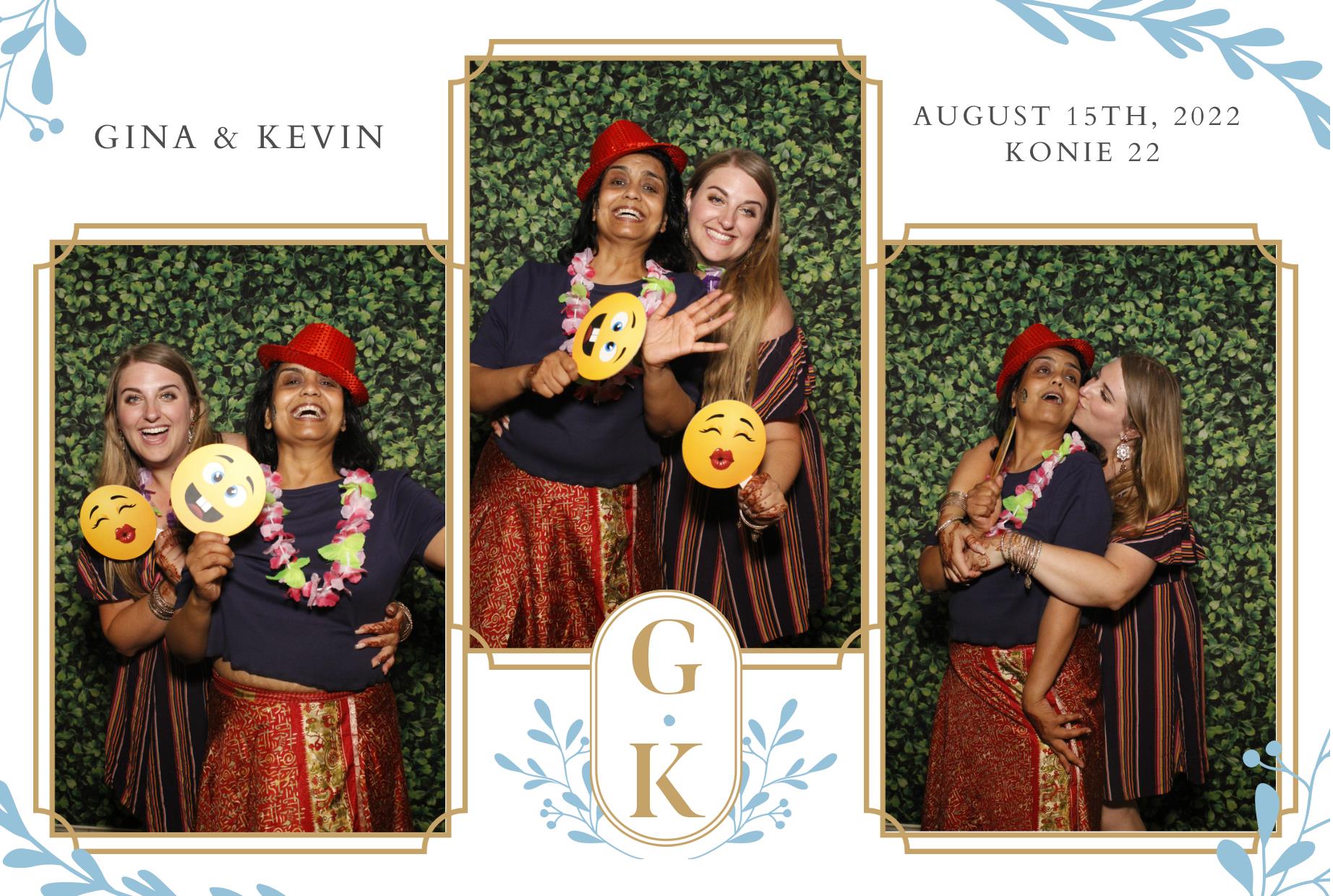 Gina & Kevin's Wedding (Konie22) | View more photos from the event at gallery.myphotoboothexperience.co.uk/u/MyPhotoBoothExperienceLtd/Gina-Kevins-Wedding-Konie22