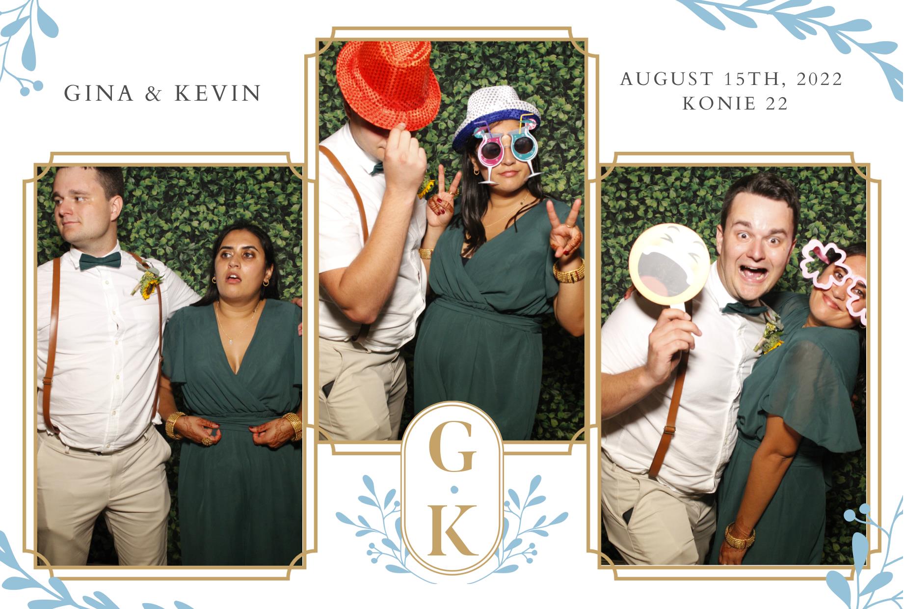 Gina & Kevin's Wedding (Konie22) | View more photos from the event at gallery.myphotoboothexperience.co.uk/u/MyPhotoBoothExperienceLtd/Gina-Kevins-Wedding-Konie22
