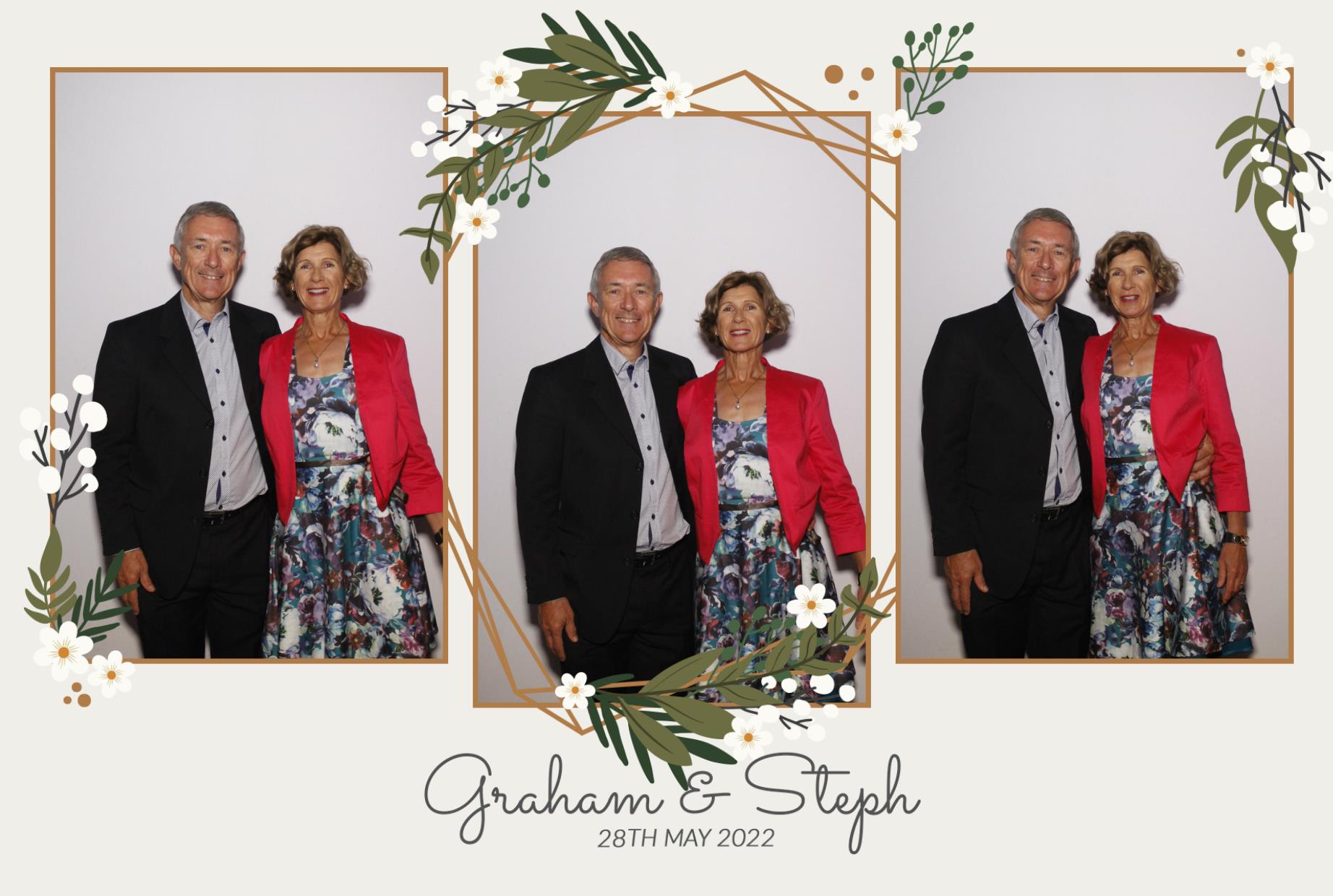 Graham & Steph's Wedding  | View more photos from the event at gallery.myphotoboothexperience.co.uk/u/MyPhotoBoothExperienceLtd/Graham-Stephs-Wedding