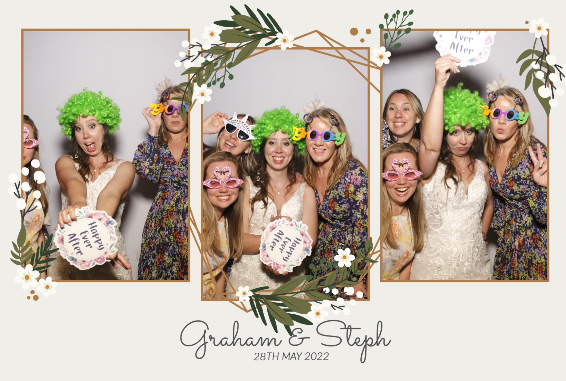 Graham & Steph's Wedding  | View more photos from the event at gallery.myphotoboothexperience.co.uk/u/MyPhotoBoothExperienceLtd/Graham-Stephs-Wedding