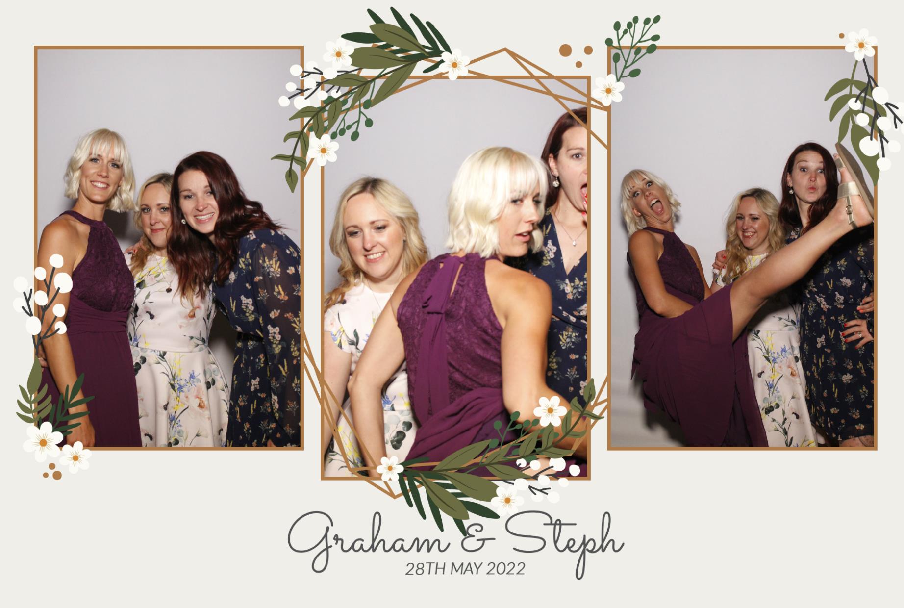 Graham & Steph's Wedding  | View more photos from the event at gallery.myphotoboothexperience.co.uk/u/MyPhotoBoothExperienceLtd/Graham-Stephs-Wedding