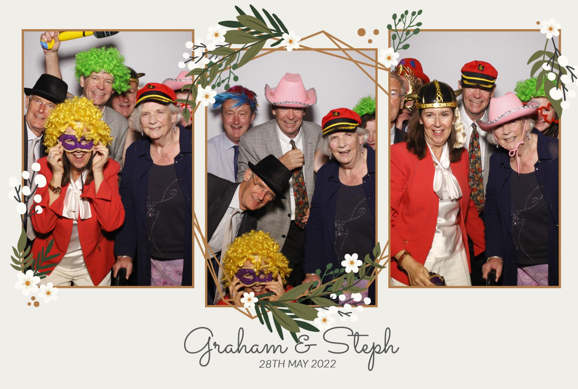 Graham & Steph's Wedding  | View more photos from the event at gallery.myphotoboothexperience.co.uk/u/MyPhotoBoothExperienceLtd/Graham-Stephs-Wedding
