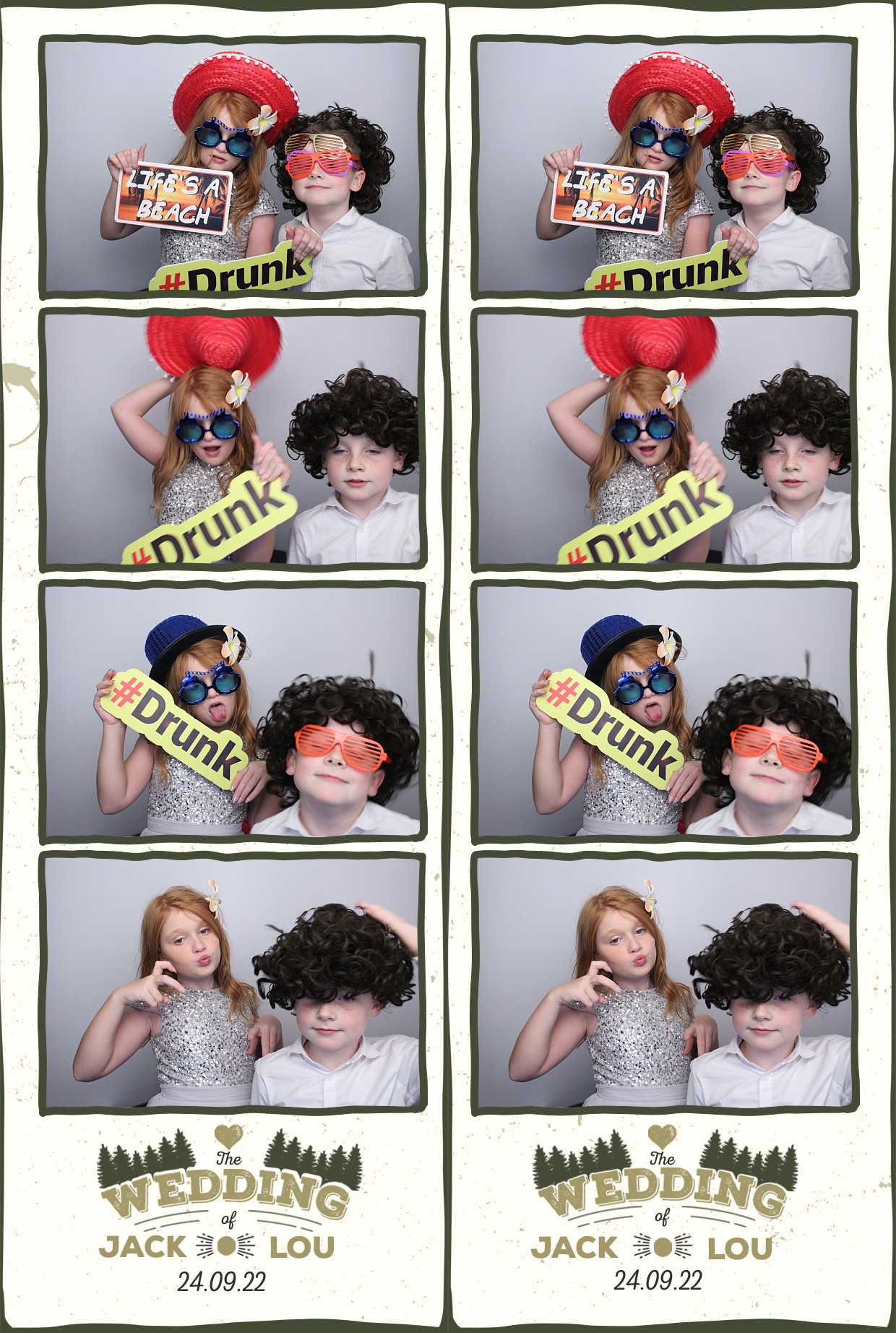 Jack & Lou's Wedding | View more photos from the event at gallery.myphotoboothexperience.co.uk/u/MyPhotoBoothExperienceLtd/Jack-Lous-Wedding