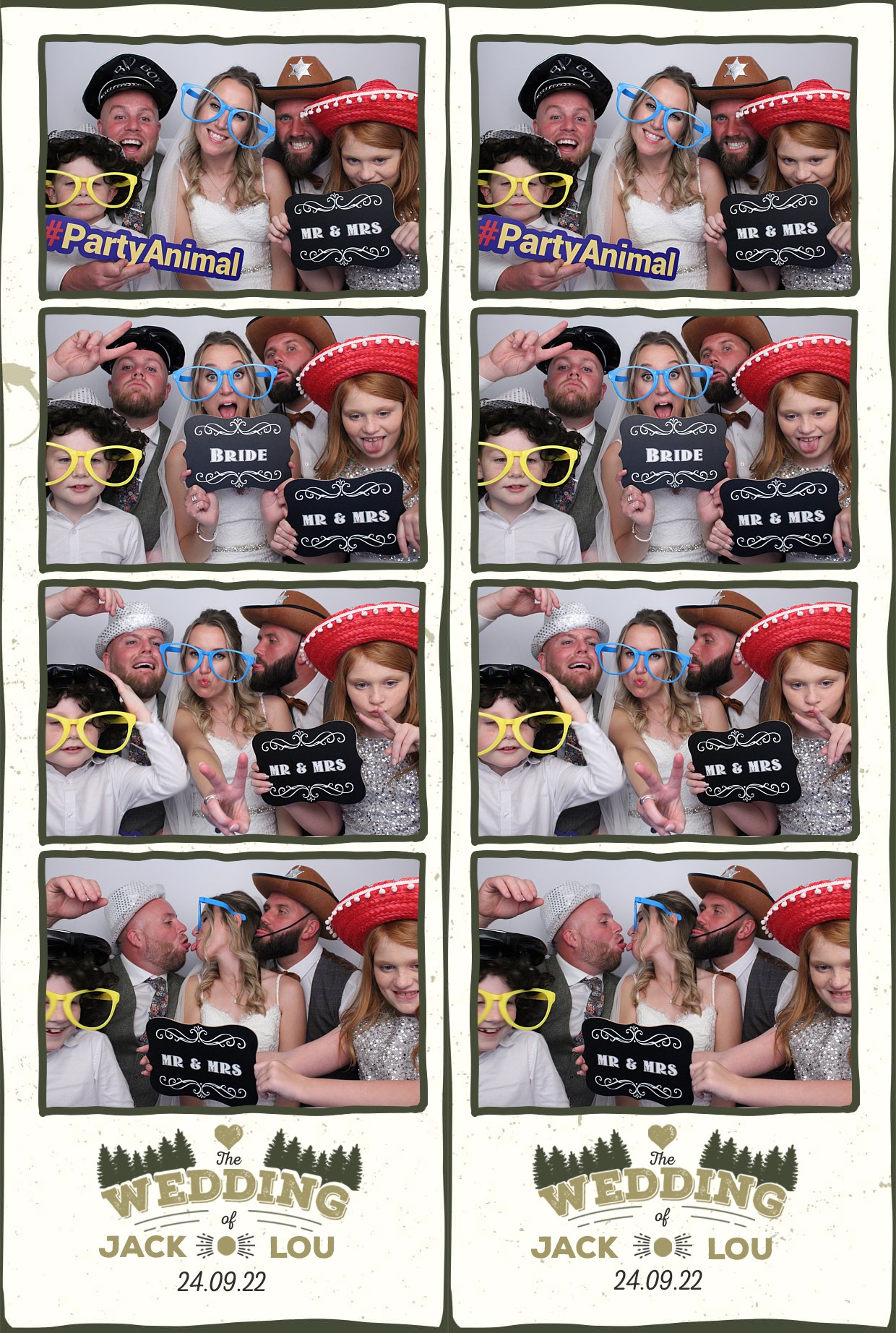 Jack & Lou's Wedding | View more photos from the event at gallery.myphotoboothexperience.co.uk/u/MyPhotoBoothExperienceLtd/Jack-Lous-Wedding