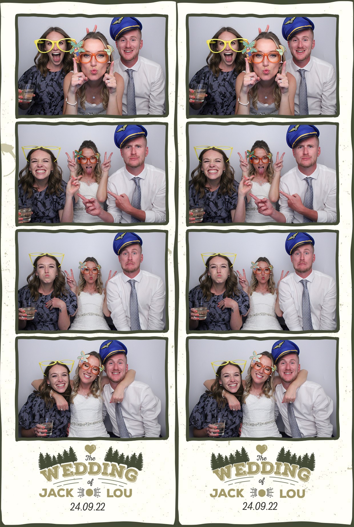 Jack & Lou's Wedding | View more photos from the event at gallery.myphotoboothexperience.co.uk/u/MyPhotoBoothExperienceLtd/Jack-Lous-Wedding