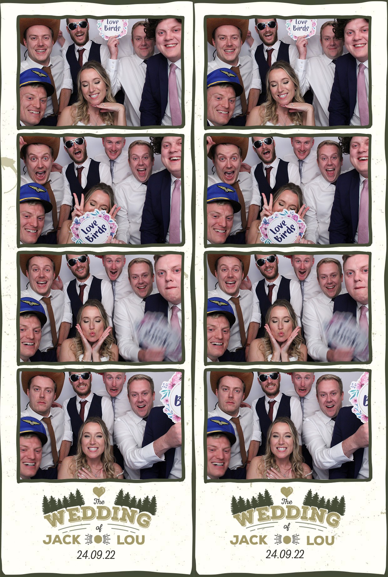 Jack & Lou's Wedding | View more photos from the event at gallery.myphotoboothexperience.co.uk/u/MyPhotoBoothExperienceLtd/Jack-Lous-Wedding