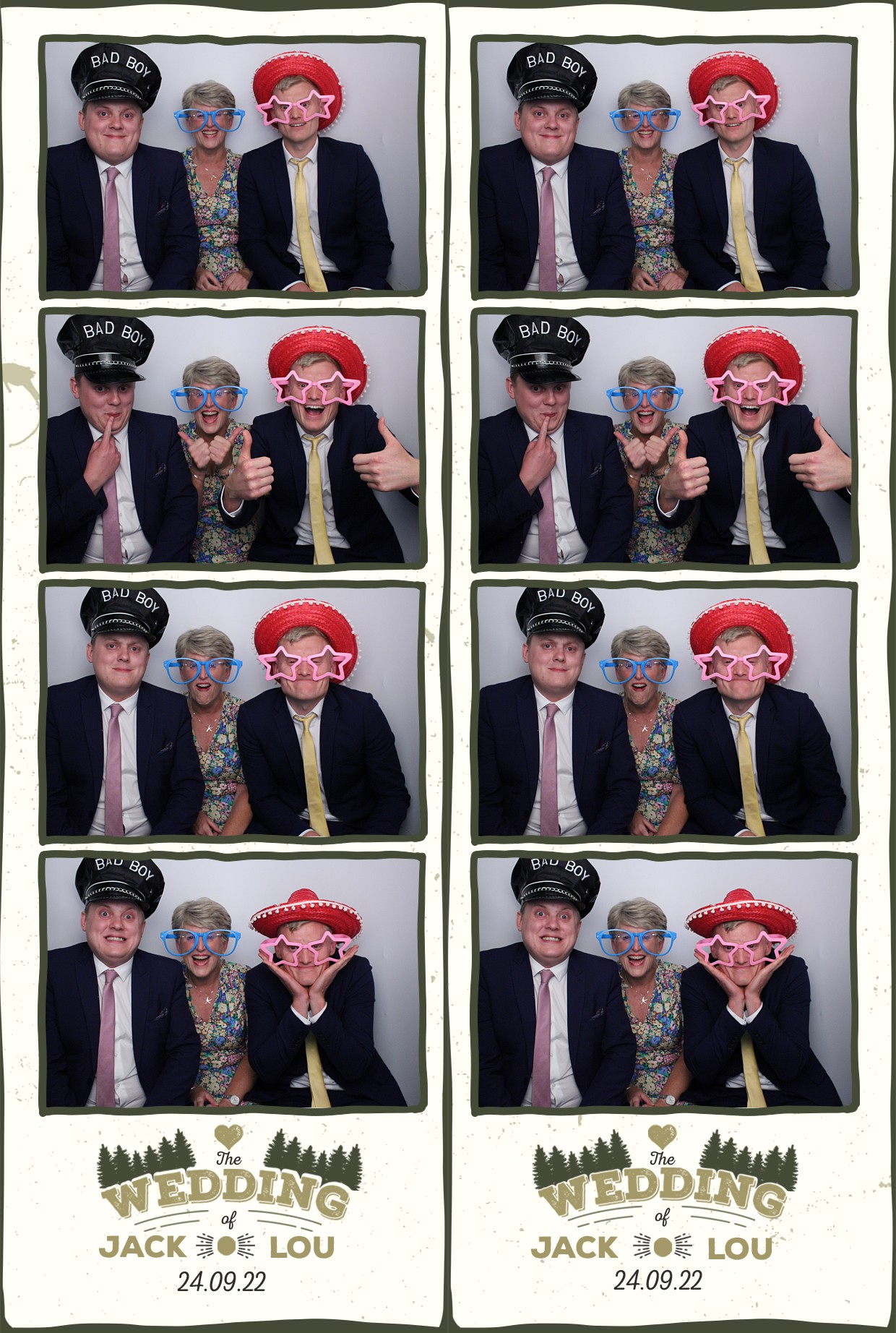 Jack & Lou's Wedding | View more photos from the event at gallery.myphotoboothexperience.co.uk/u/MyPhotoBoothExperienceLtd/Jack-Lous-Wedding