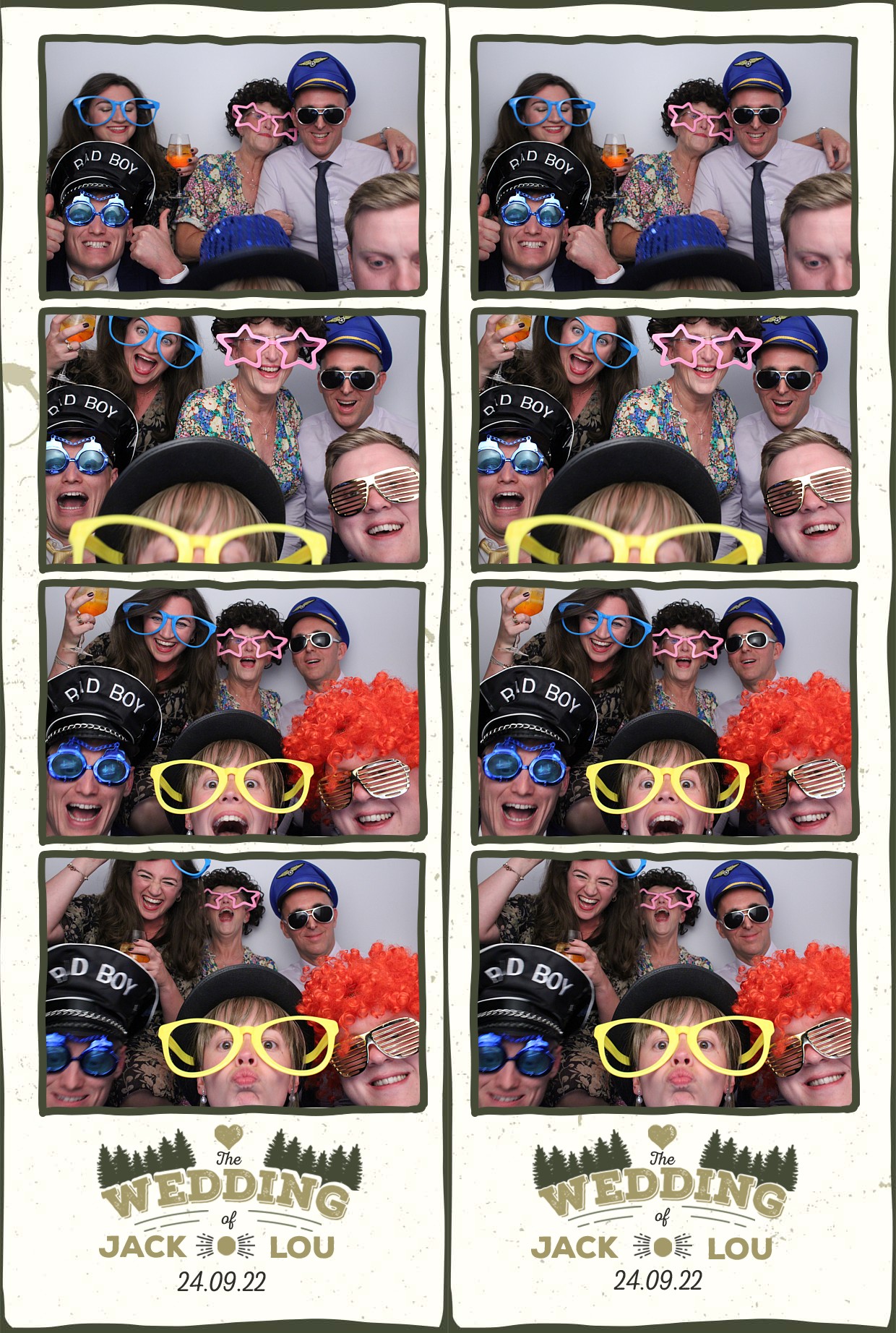 Jack & Lou's Wedding | View more photos from the event at gallery.myphotoboothexperience.co.uk/u/MyPhotoBoothExperienceLtd/Jack-Lous-Wedding