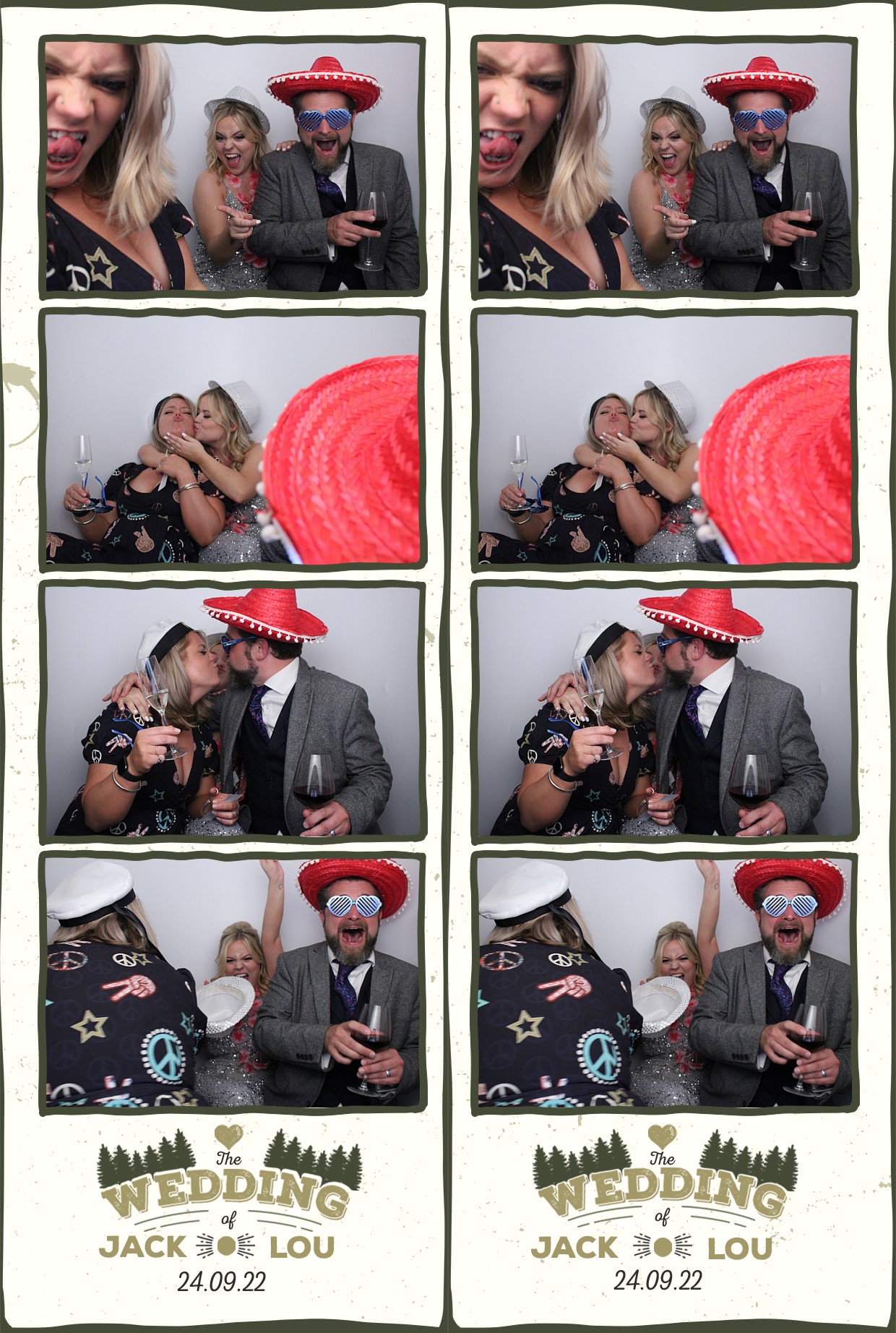 Jack & Lou's Wedding | View more photos from the event at gallery.myphotoboothexperience.co.uk/u/MyPhotoBoothExperienceLtd/Jack-Lous-Wedding