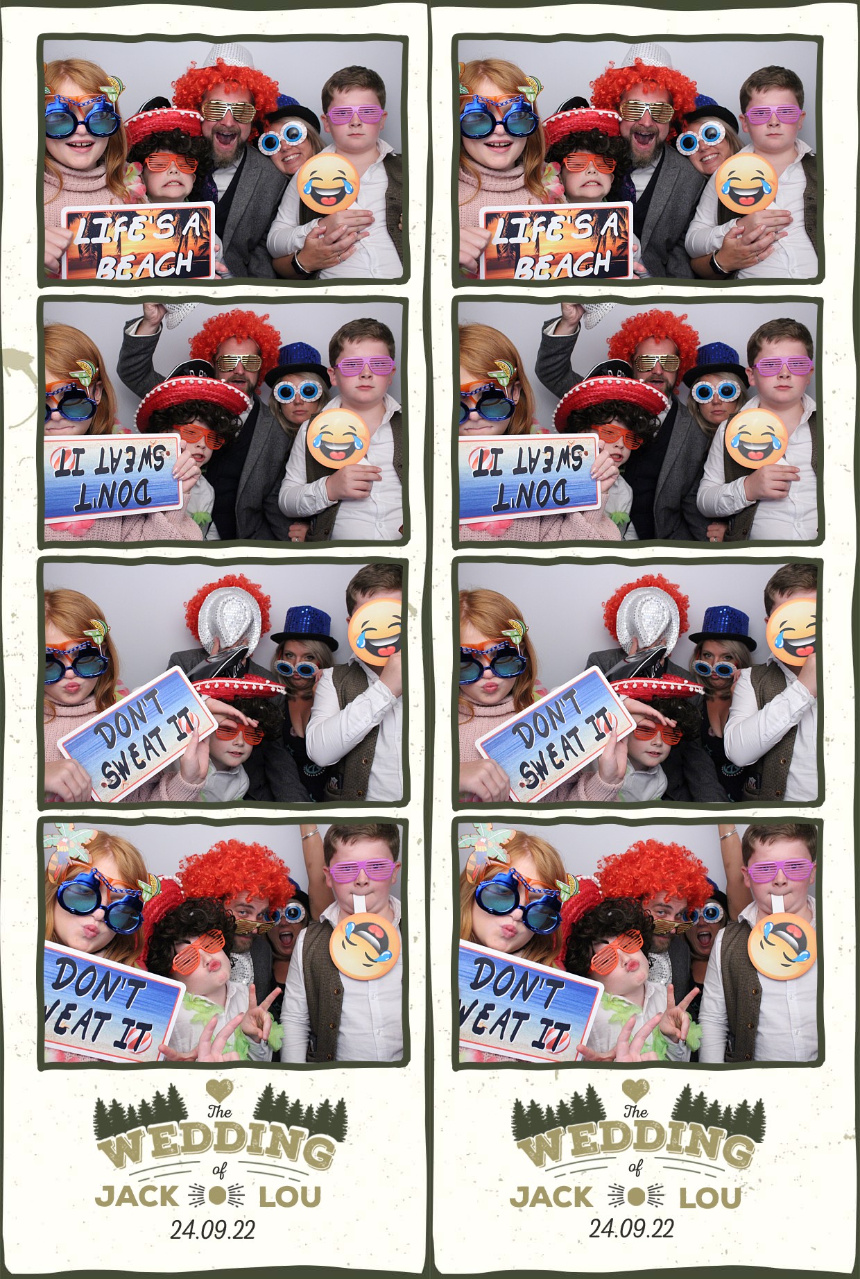 Jack & Lou's Wedding | View more photos from the event at gallery.myphotoboothexperience.co.uk/u/MyPhotoBoothExperienceLtd/Jack-Lous-Wedding