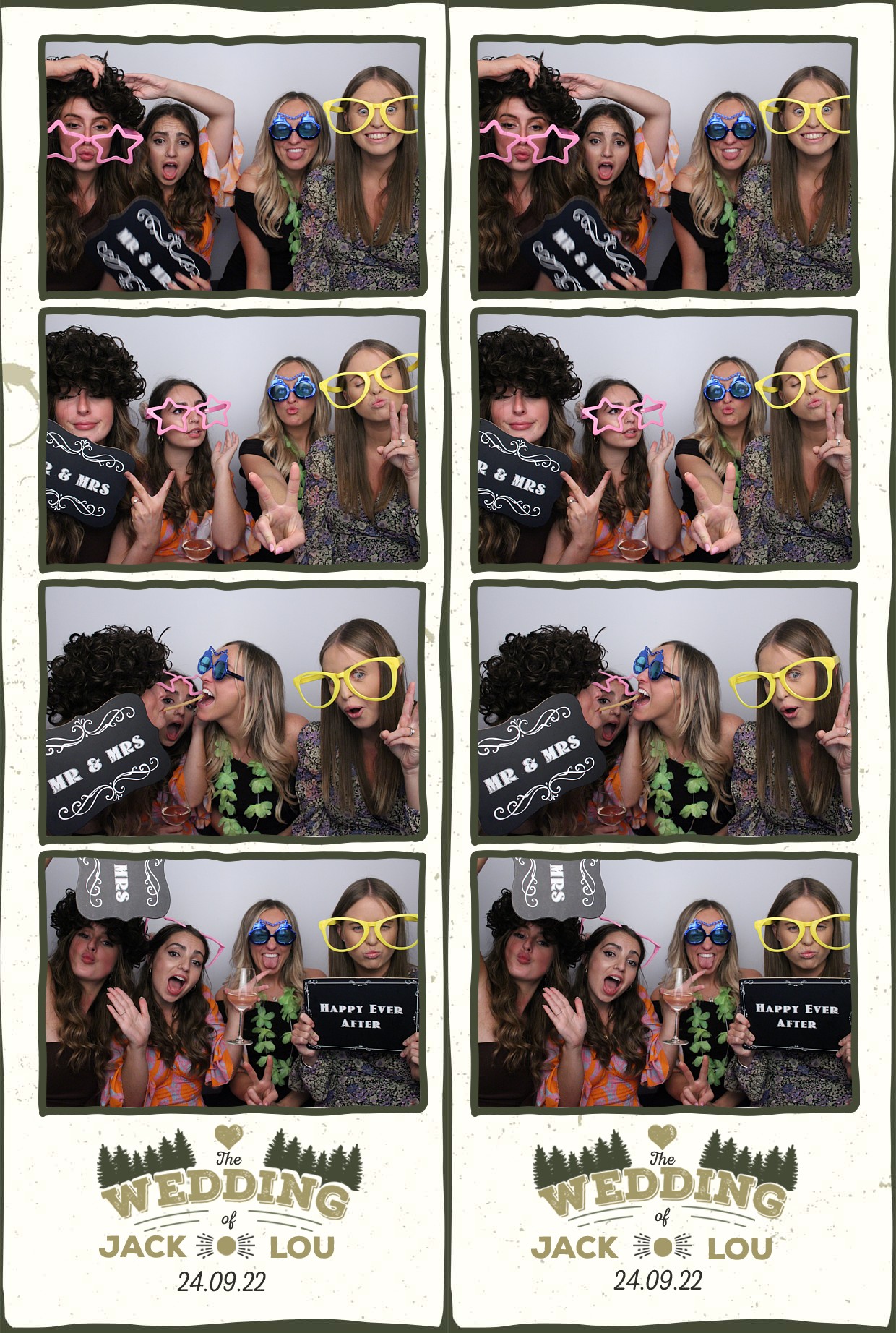 Jack & Lou's Wedding | View more photos from the event at gallery.myphotoboothexperience.co.uk/u/MyPhotoBoothExperienceLtd/Jack-Lous-Wedding