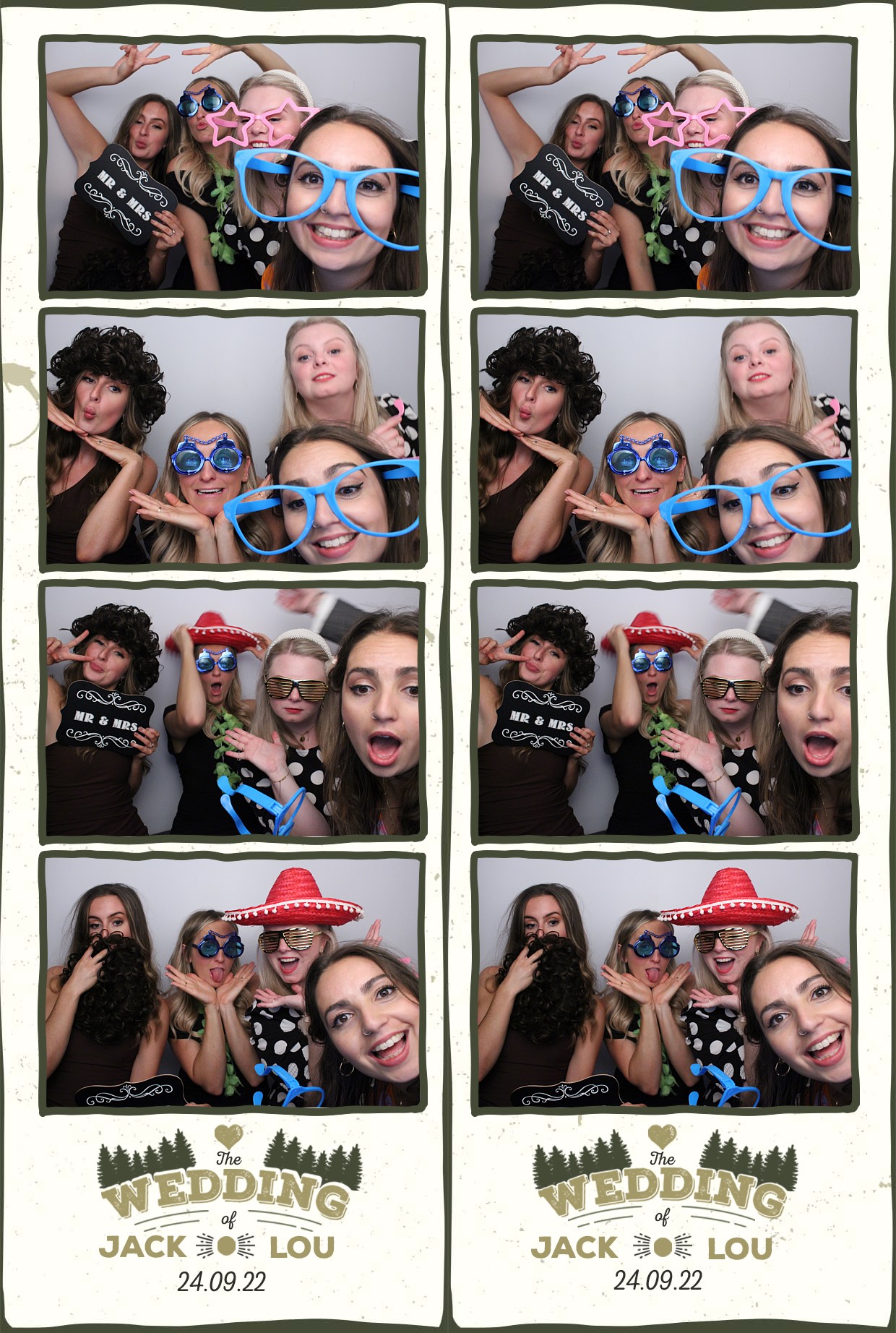 Jack & Lou's Wedding | View more photos from the event at gallery.myphotoboothexperience.co.uk/u/MyPhotoBoothExperienceLtd/Jack-Lous-Wedding