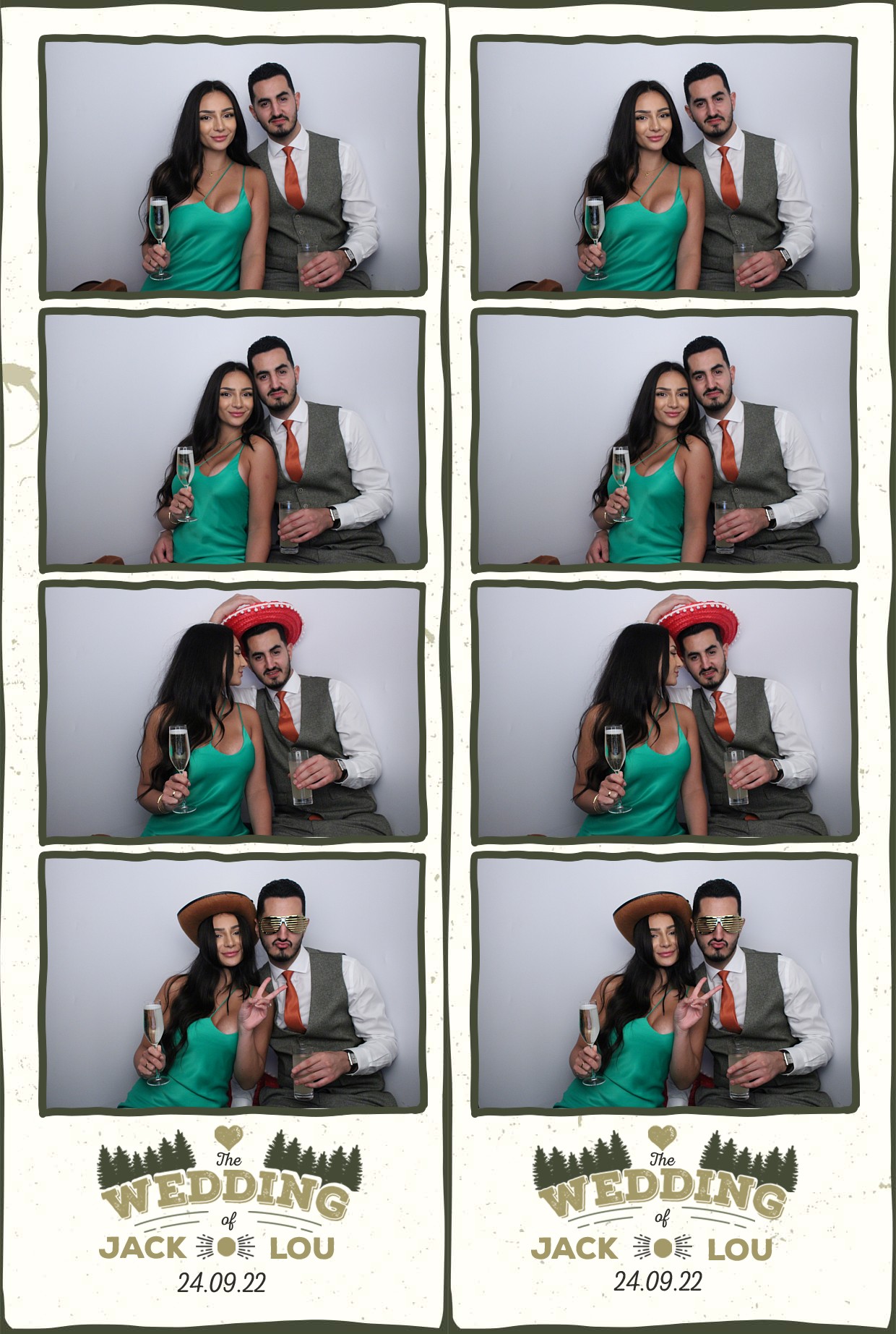 Jack & Lou's Wedding | View more photos from the event at gallery.myphotoboothexperience.co.uk/u/MyPhotoBoothExperienceLtd/Jack-Lous-Wedding