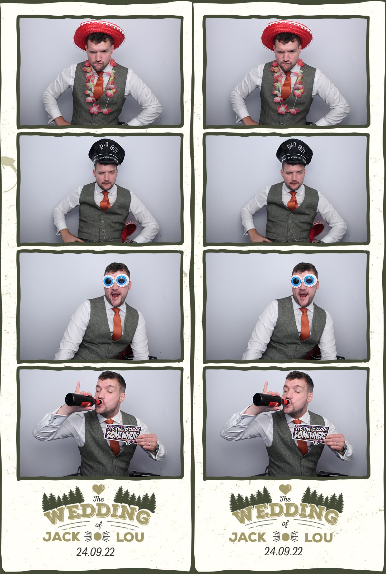 Jack & Lou's Wedding | View more photos from the event at gallery.myphotoboothexperience.co.uk/u/MyPhotoBoothExperienceLtd/Jack-Lous-Wedding