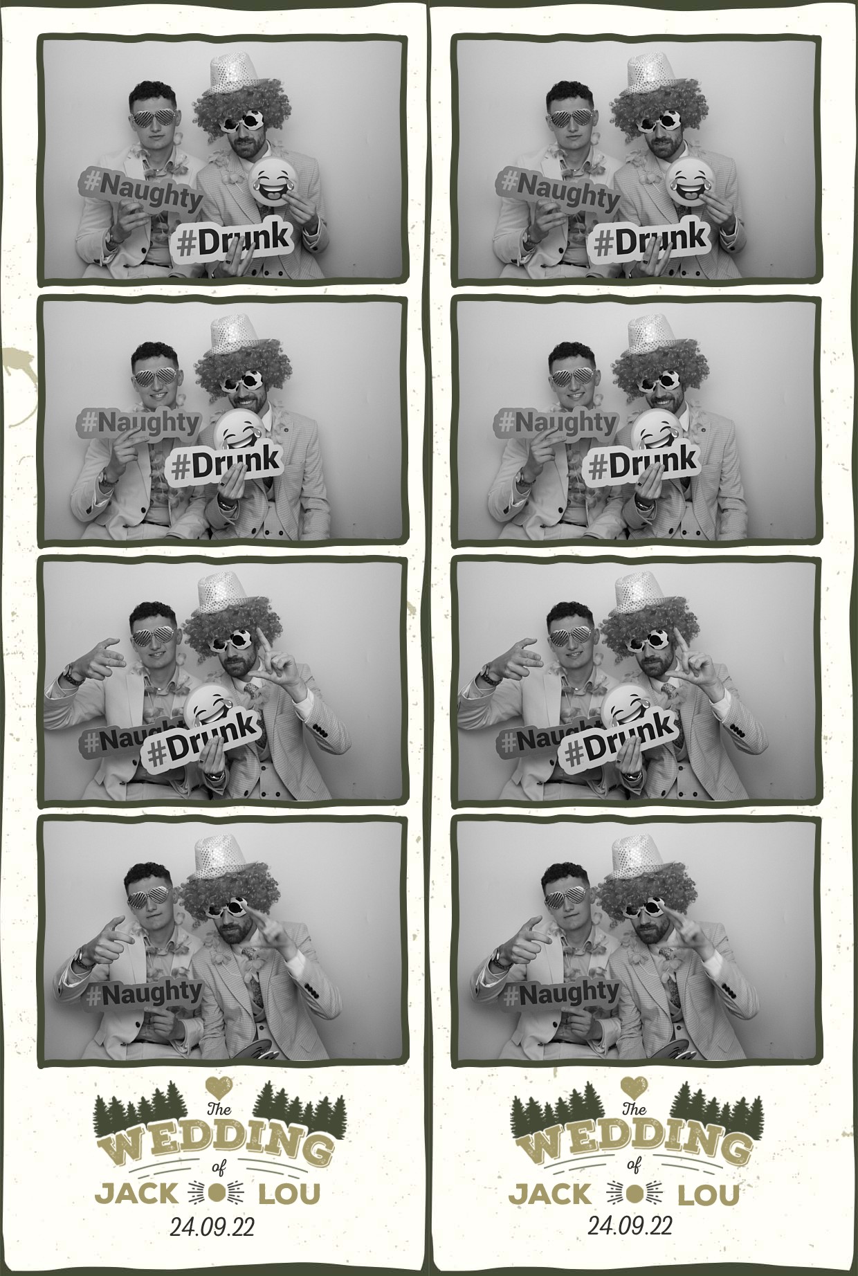Jack & Lou's Wedding | View more photos from the event at gallery.myphotoboothexperience.co.uk/u/MyPhotoBoothExperienceLtd/Jack-Lous-Wedding