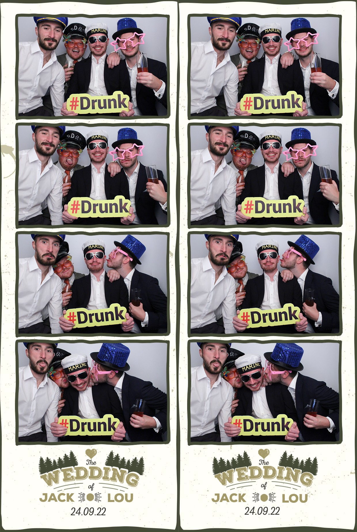 Jack & Lou's Wedding | View more photos from the event at gallery.myphotoboothexperience.co.uk/u/MyPhotoBoothExperienceLtd/Jack-Lous-Wedding