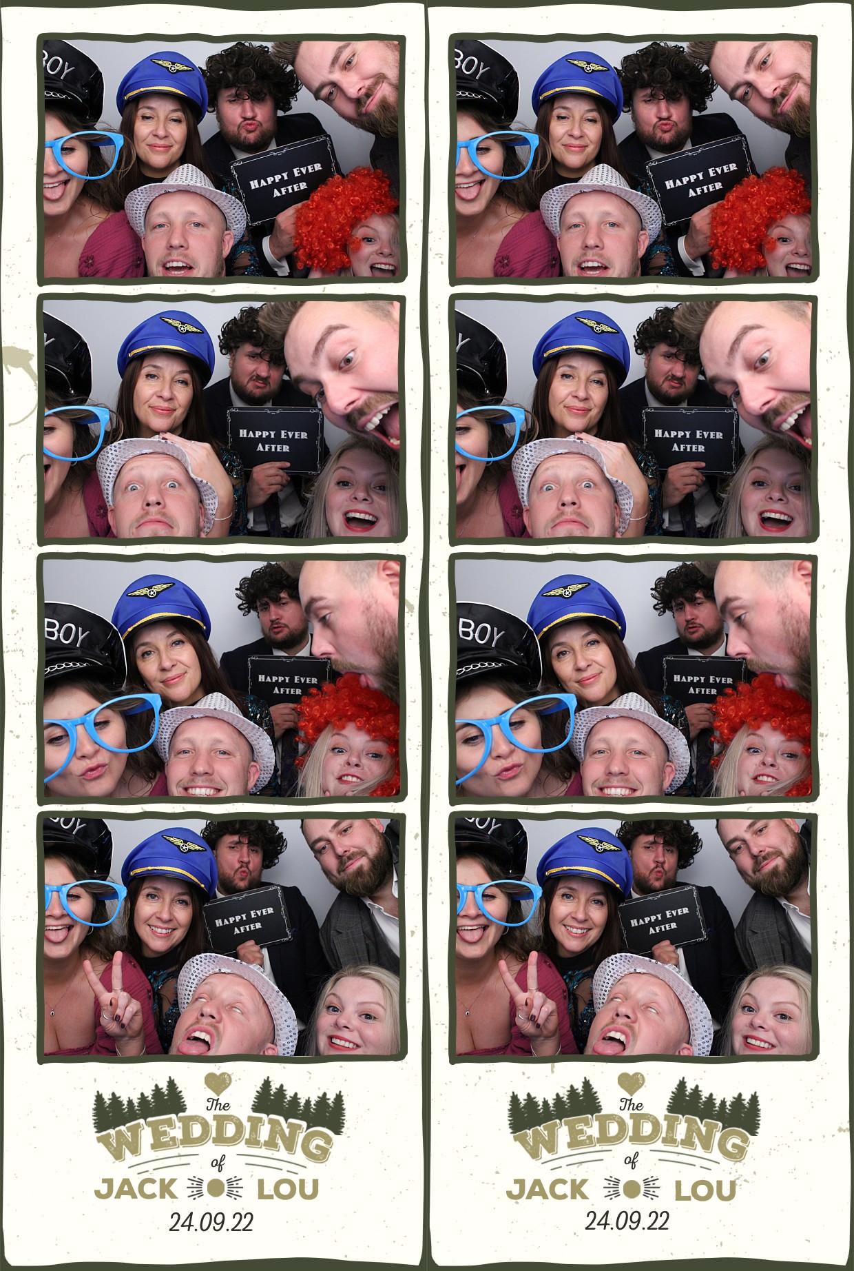 Jack & Lou's Wedding | View more photos from the event at gallery.myphotoboothexperience.co.uk/u/MyPhotoBoothExperienceLtd/Jack-Lous-Wedding
