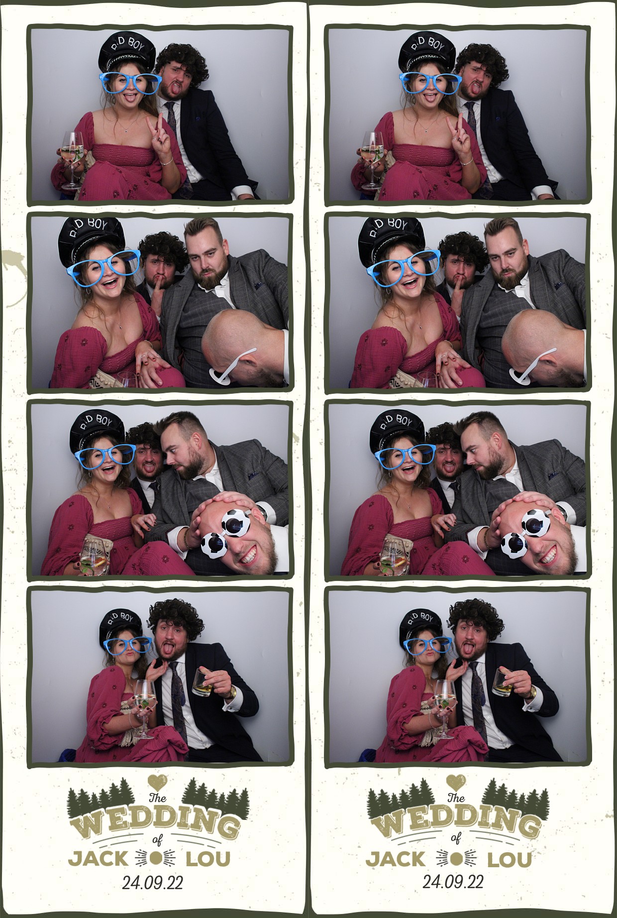 Jack & Lou's Wedding | View more photos from the event at gallery.myphotoboothexperience.co.uk/u/MyPhotoBoothExperienceLtd/Jack-Lous-Wedding