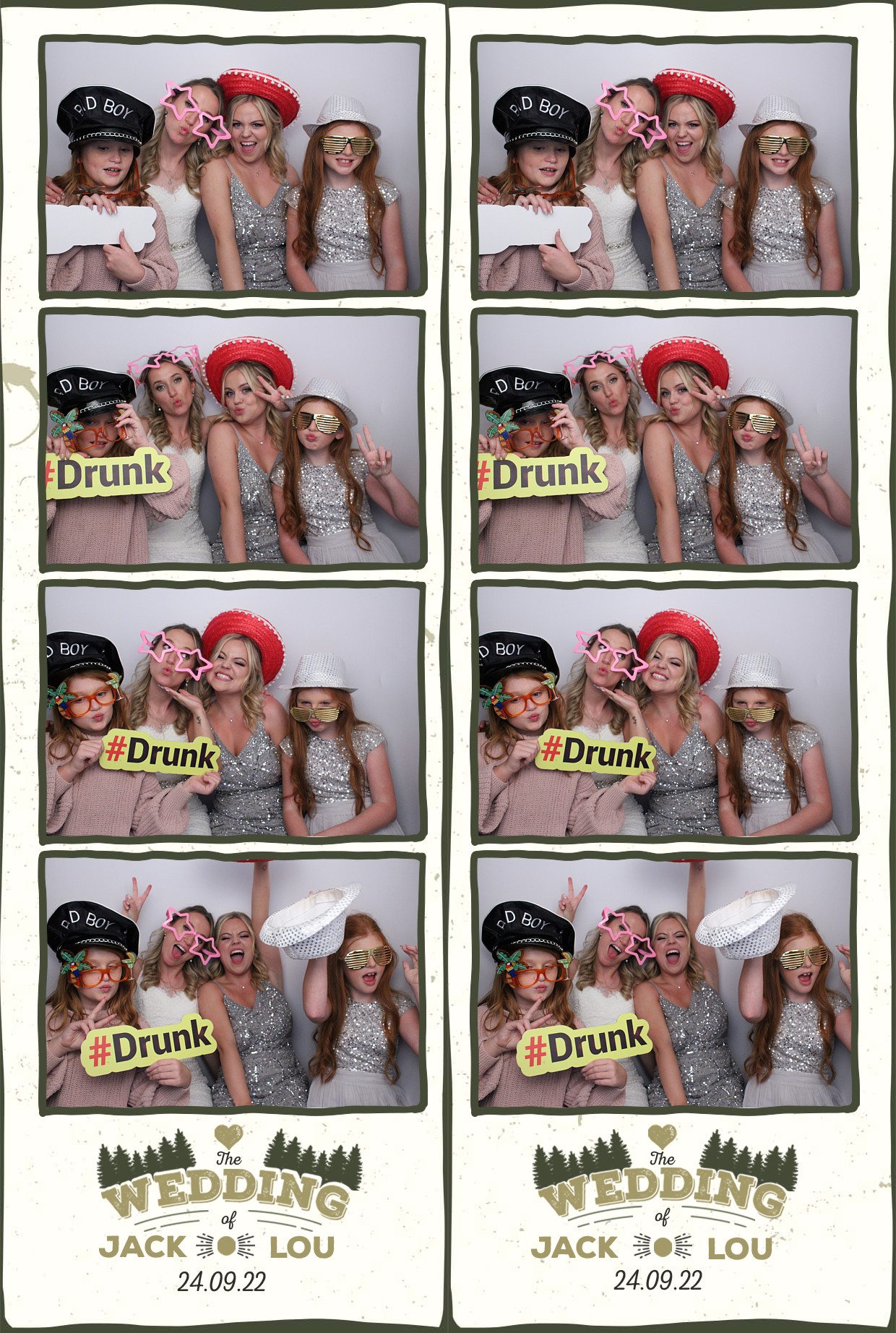 Jack & Lou's Wedding | View more photos from the event at gallery.myphotoboothexperience.co.uk/u/MyPhotoBoothExperienceLtd/Jack-Lous-Wedding