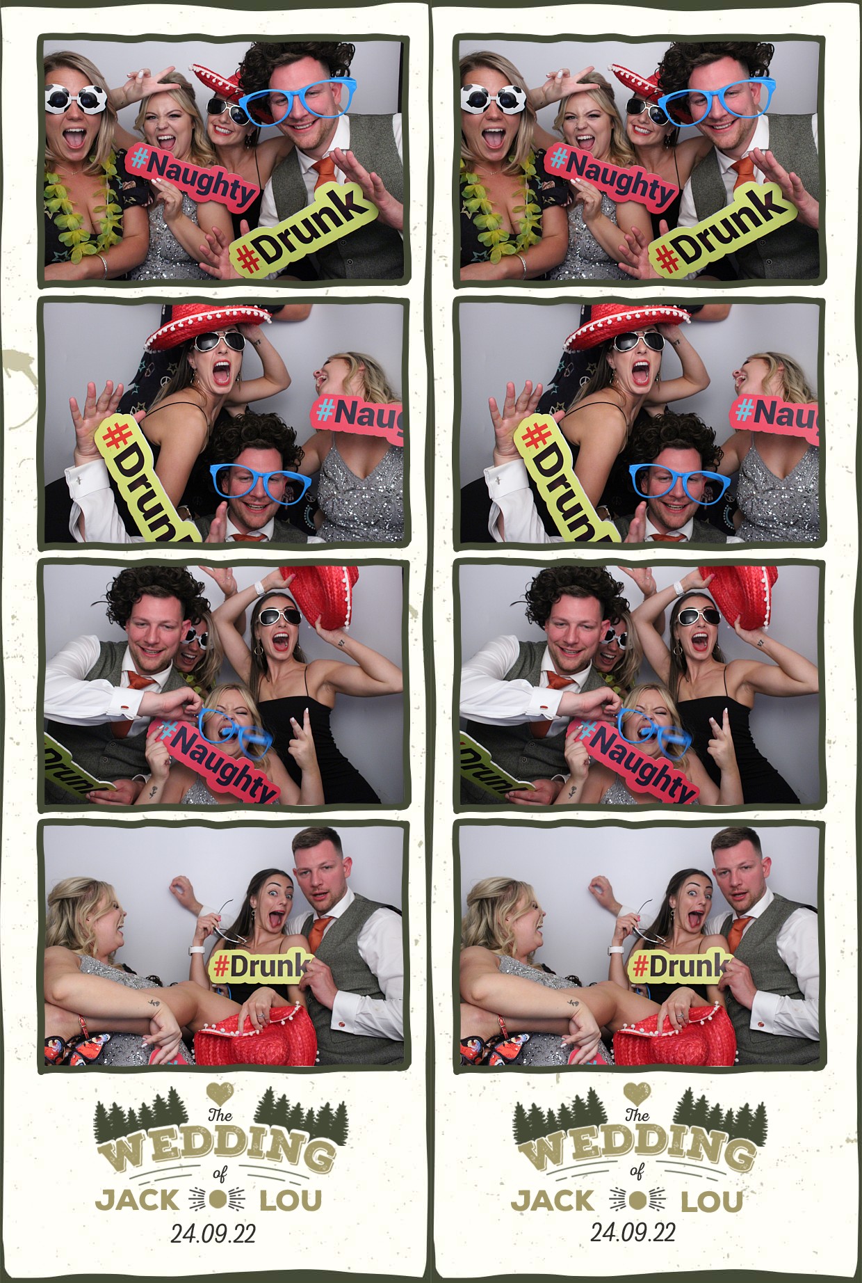 Jack & Lou's Wedding | View more photos from the event at gallery.myphotoboothexperience.co.uk/u/MyPhotoBoothExperienceLtd/Jack-Lous-Wedding