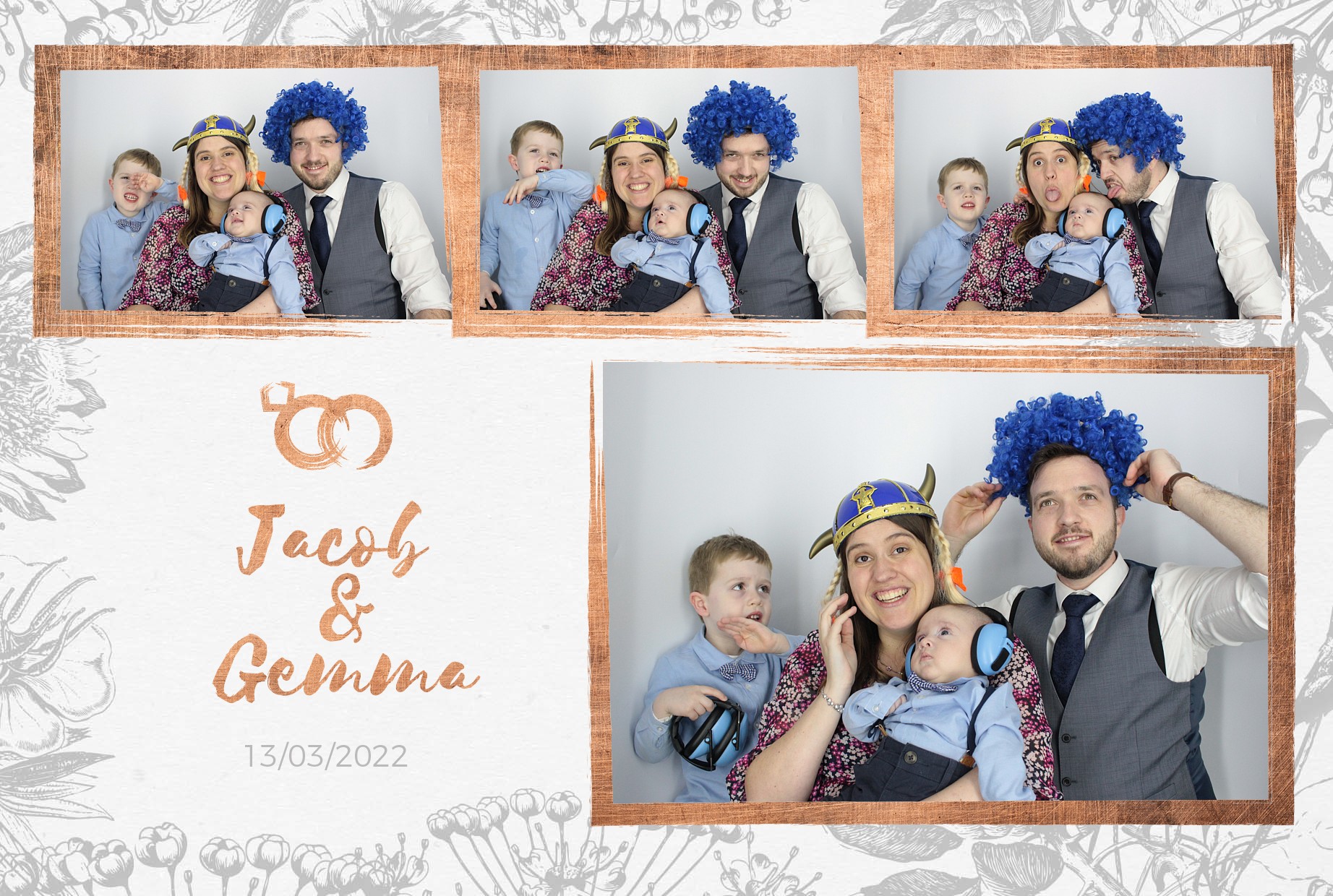 Jacob and Gemma's Wedding  | View more photos from the event at gallery.myphotoboothexperience.co.uk/u/MyPhotoBoothExperienceLtd/Jacob-and-Gemmas-Wedding