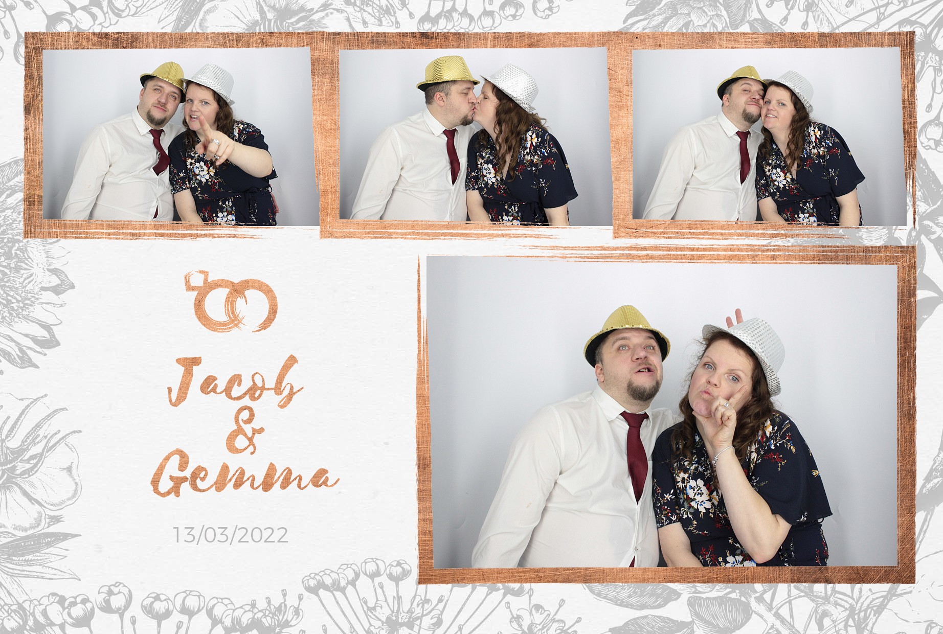 Jacob and Gemma's Wedding  | View more photos from the event at gallery.myphotoboothexperience.co.uk/u/MyPhotoBoothExperienceLtd/Jacob-and-Gemmas-Wedding